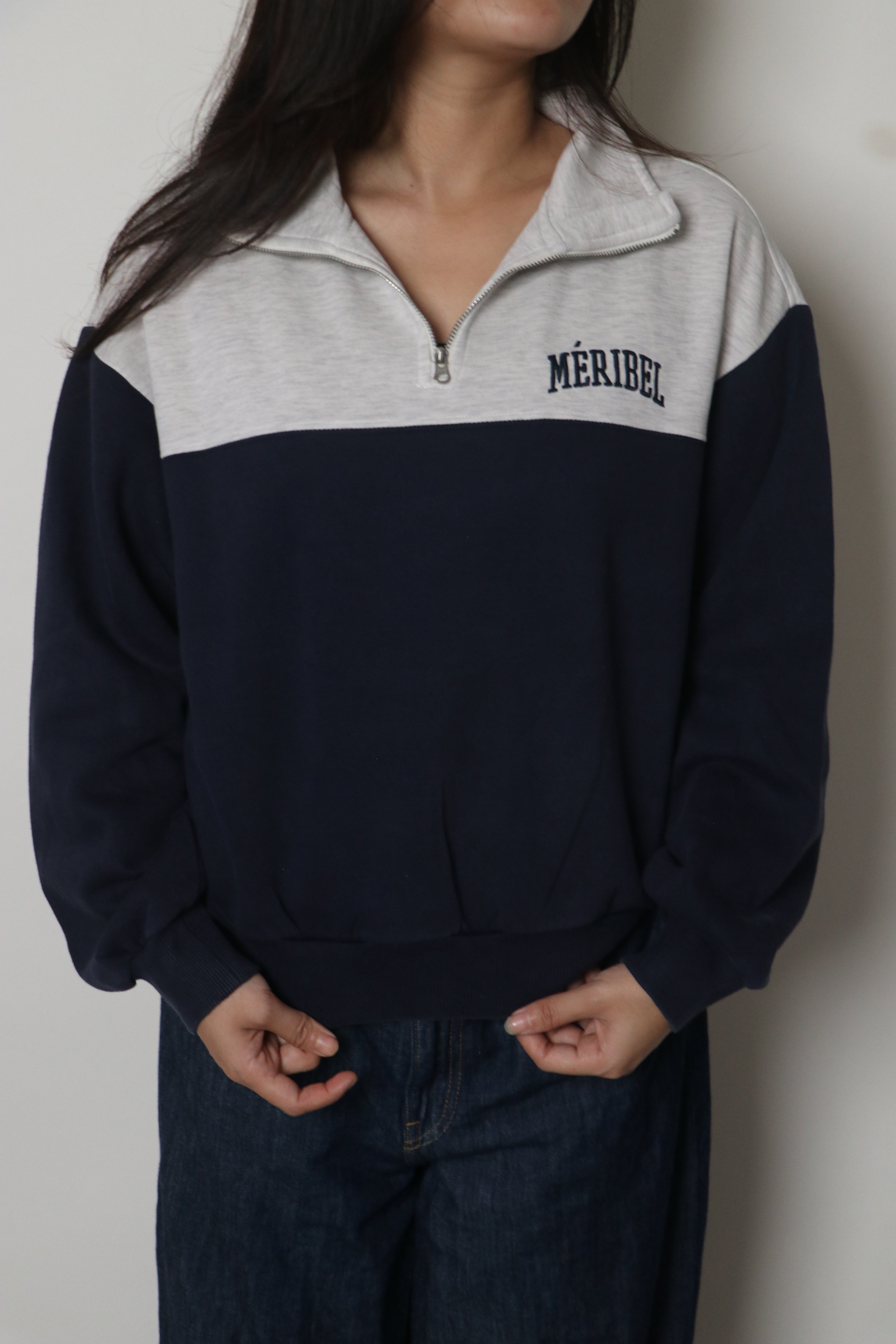 Half zipper Sweatshirt