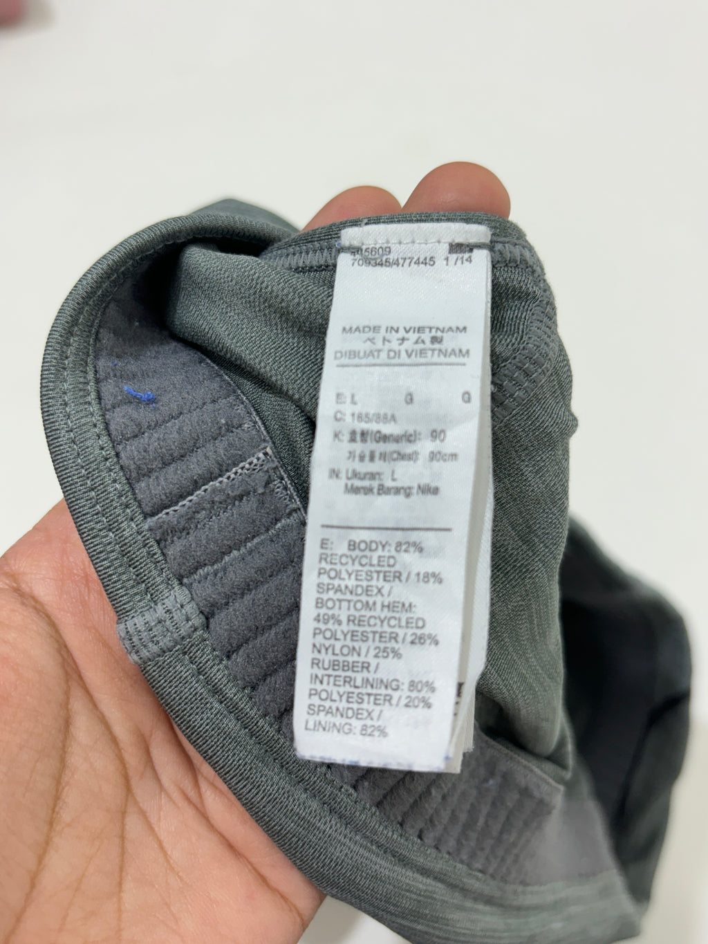 Nike sports bra