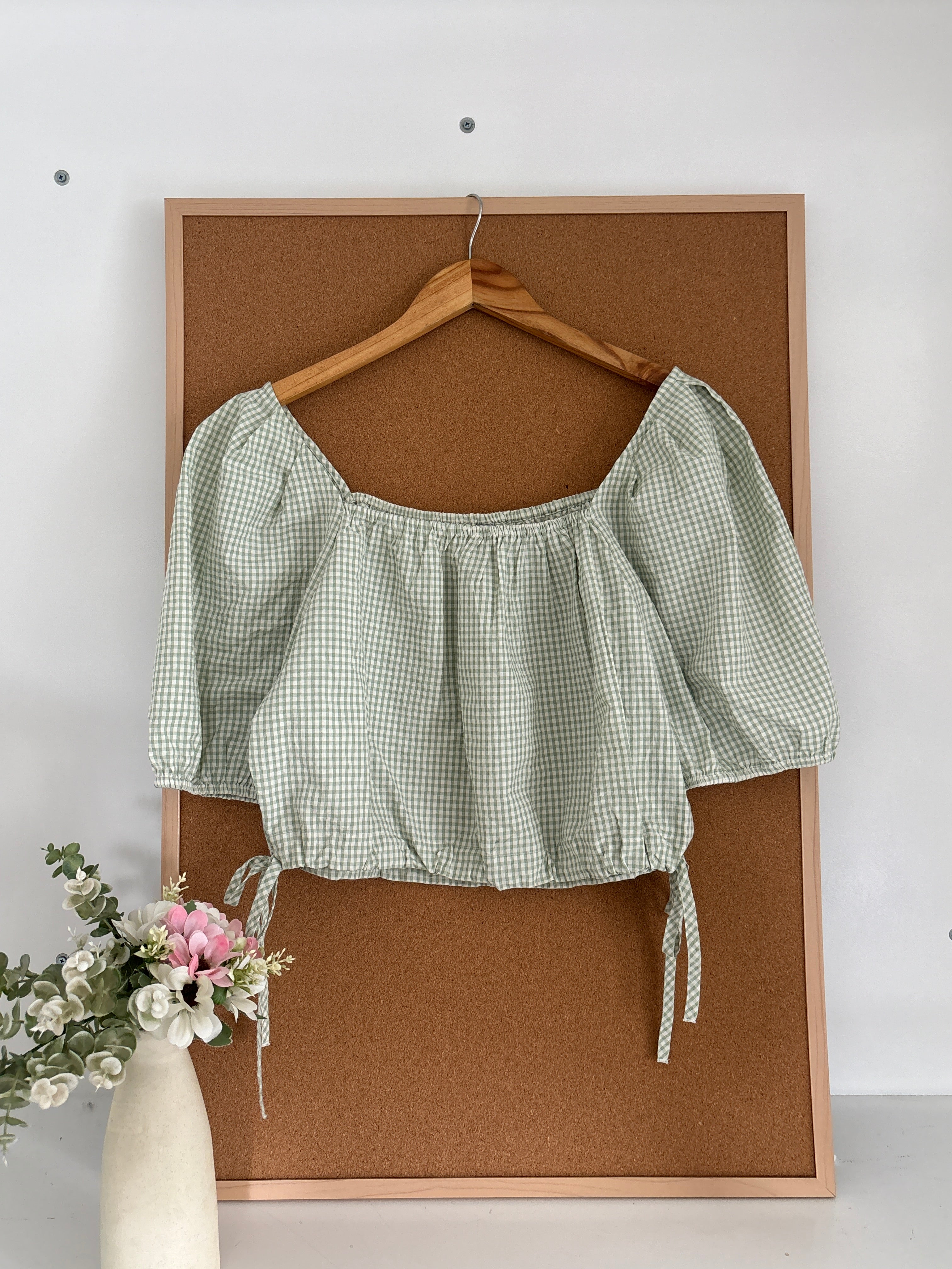 Gingham top
