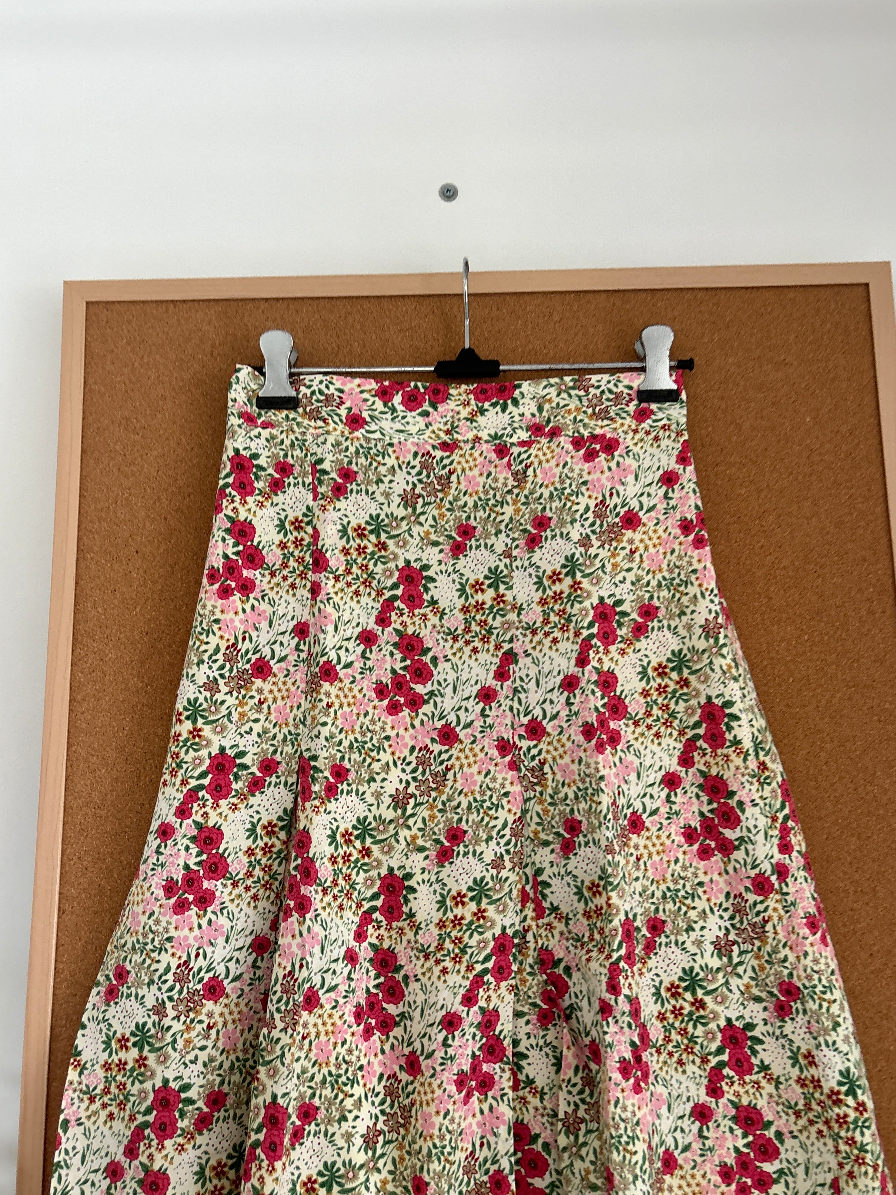 Floral cottonSkirt