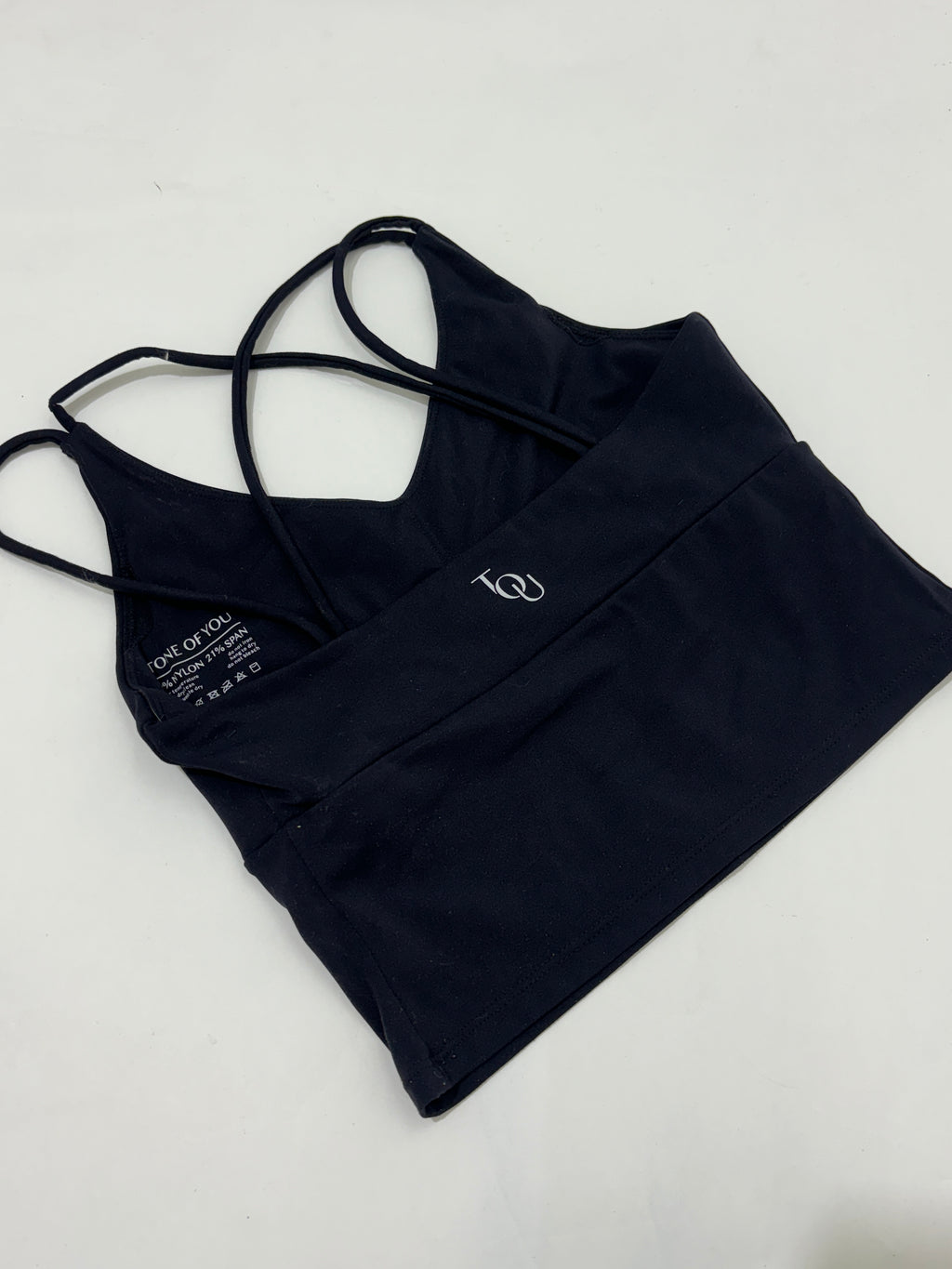 Black Sports bra