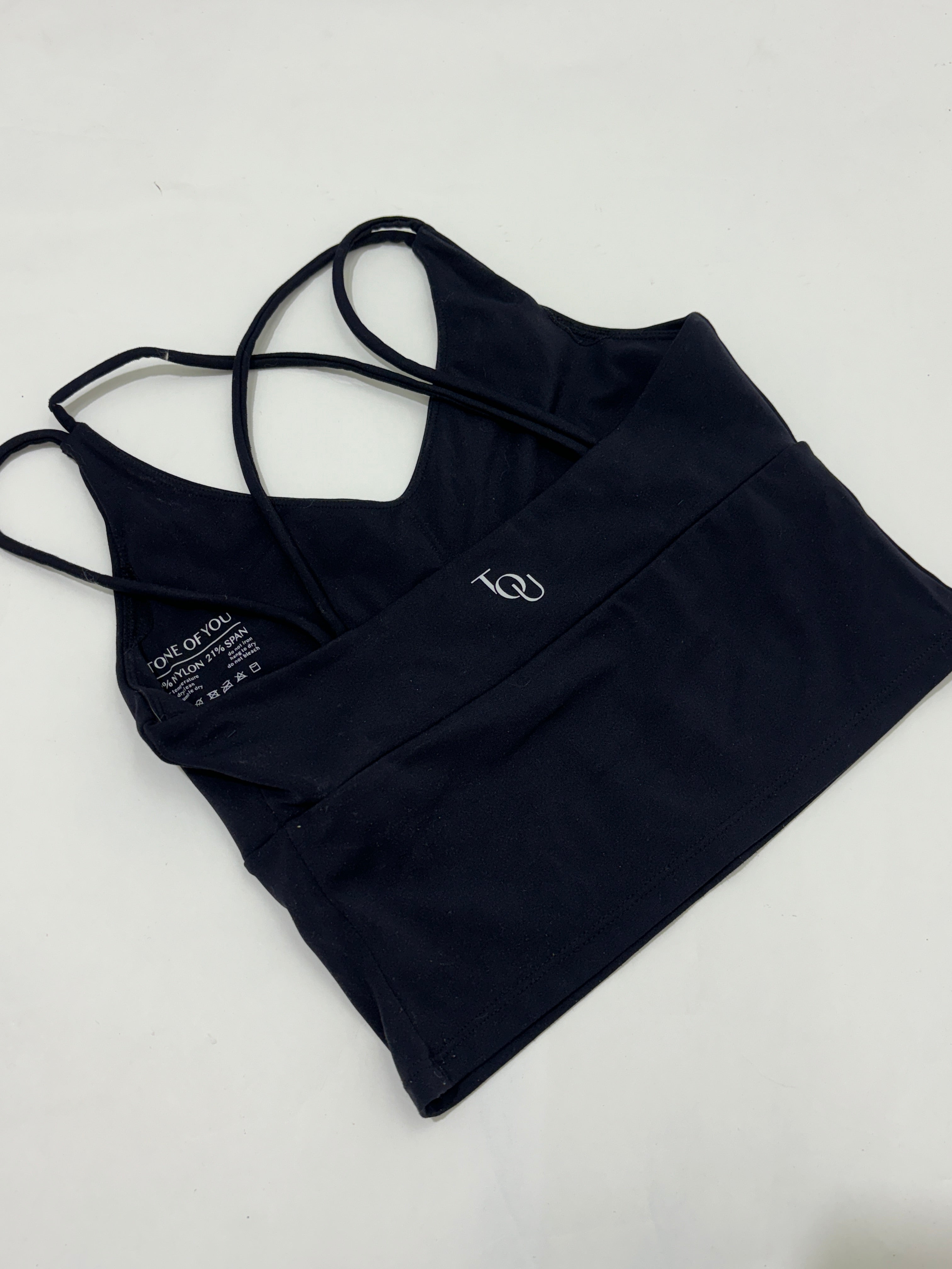 Black Sports bra