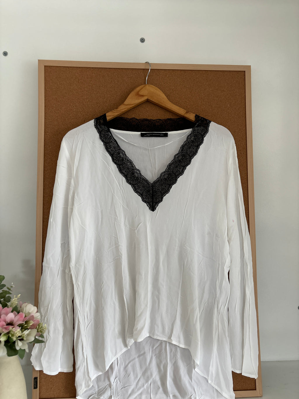 Satin top