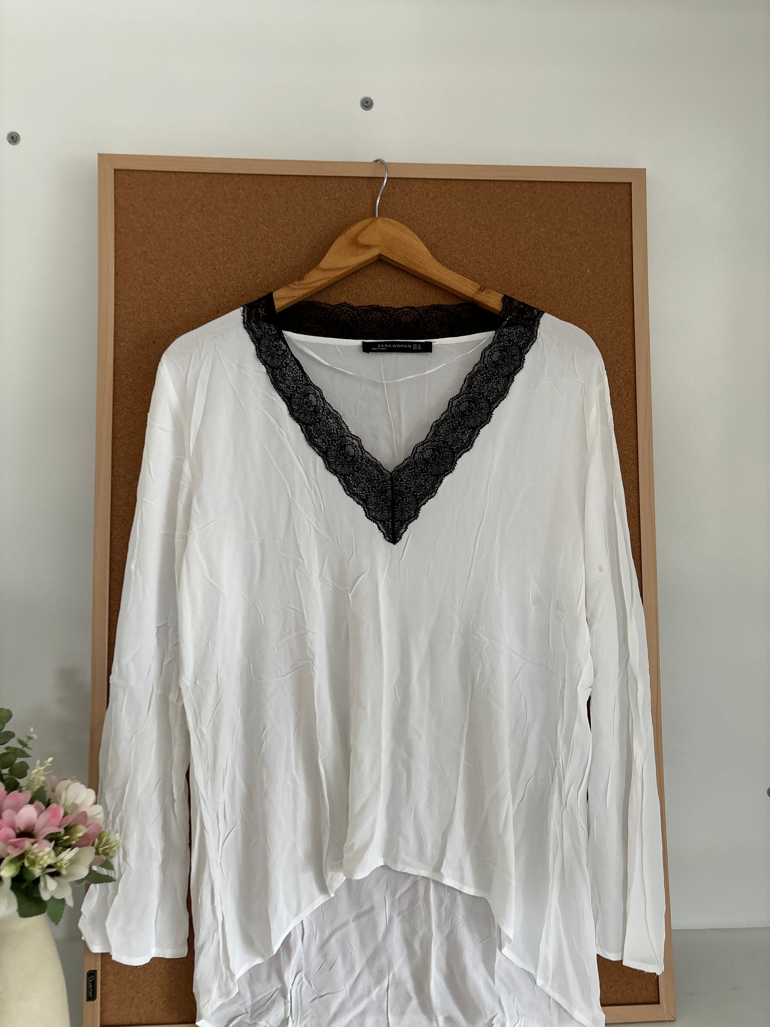 Satin top