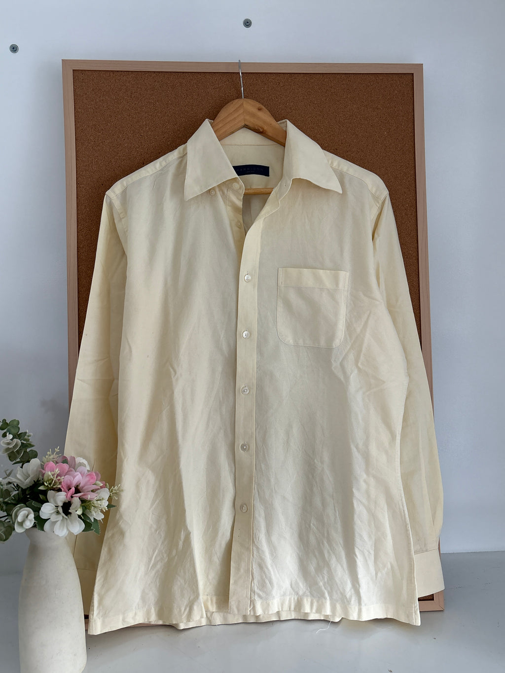 Butter yellow shirt