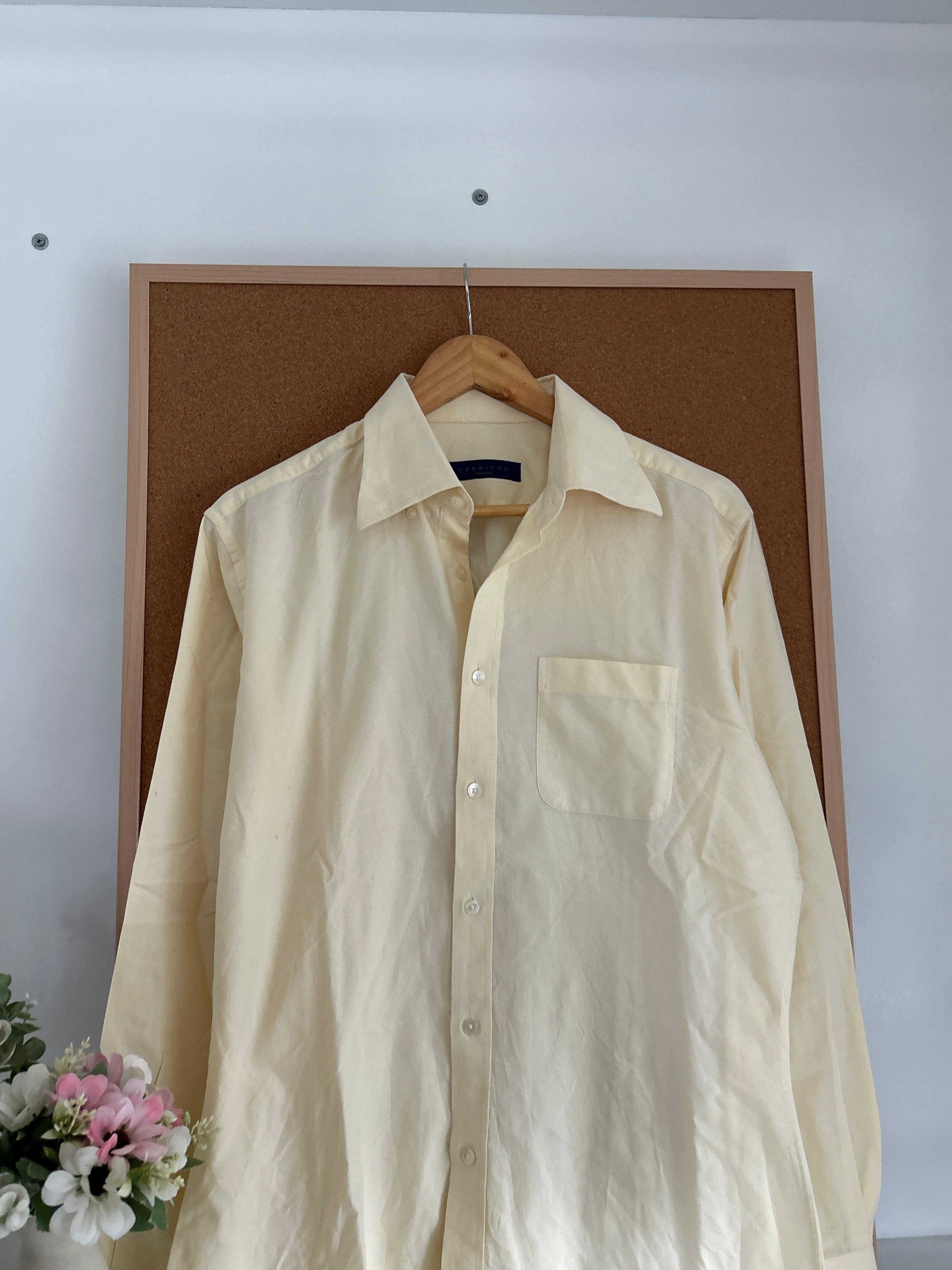 Yellow cotton Shirt