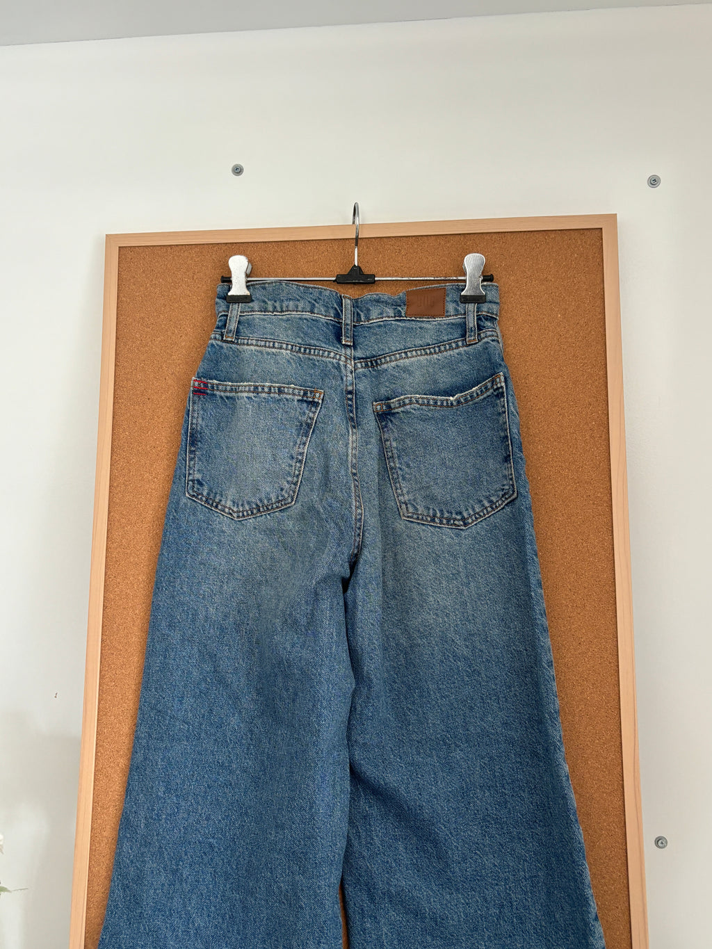 High waisted denim