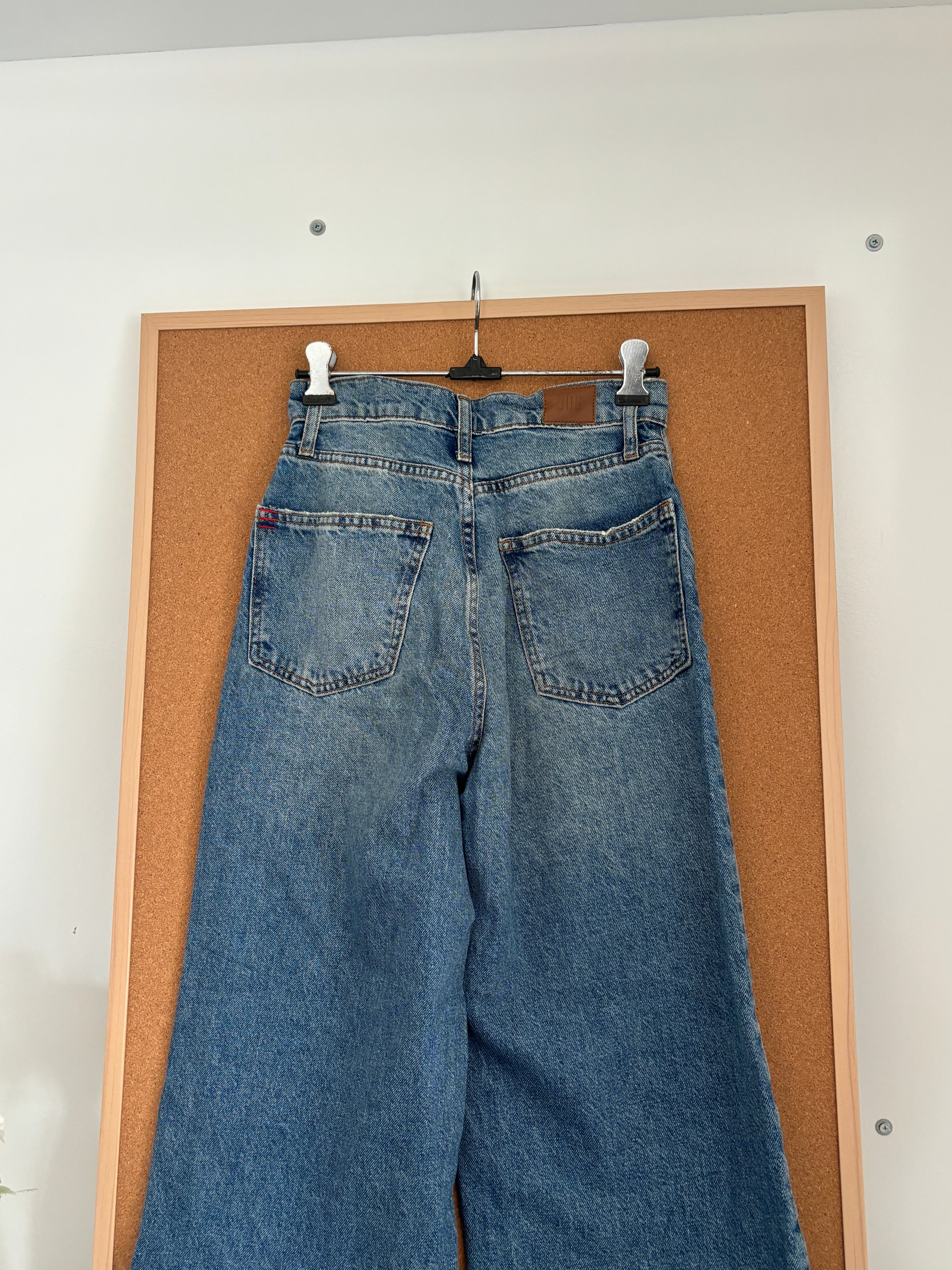 High waisted denim