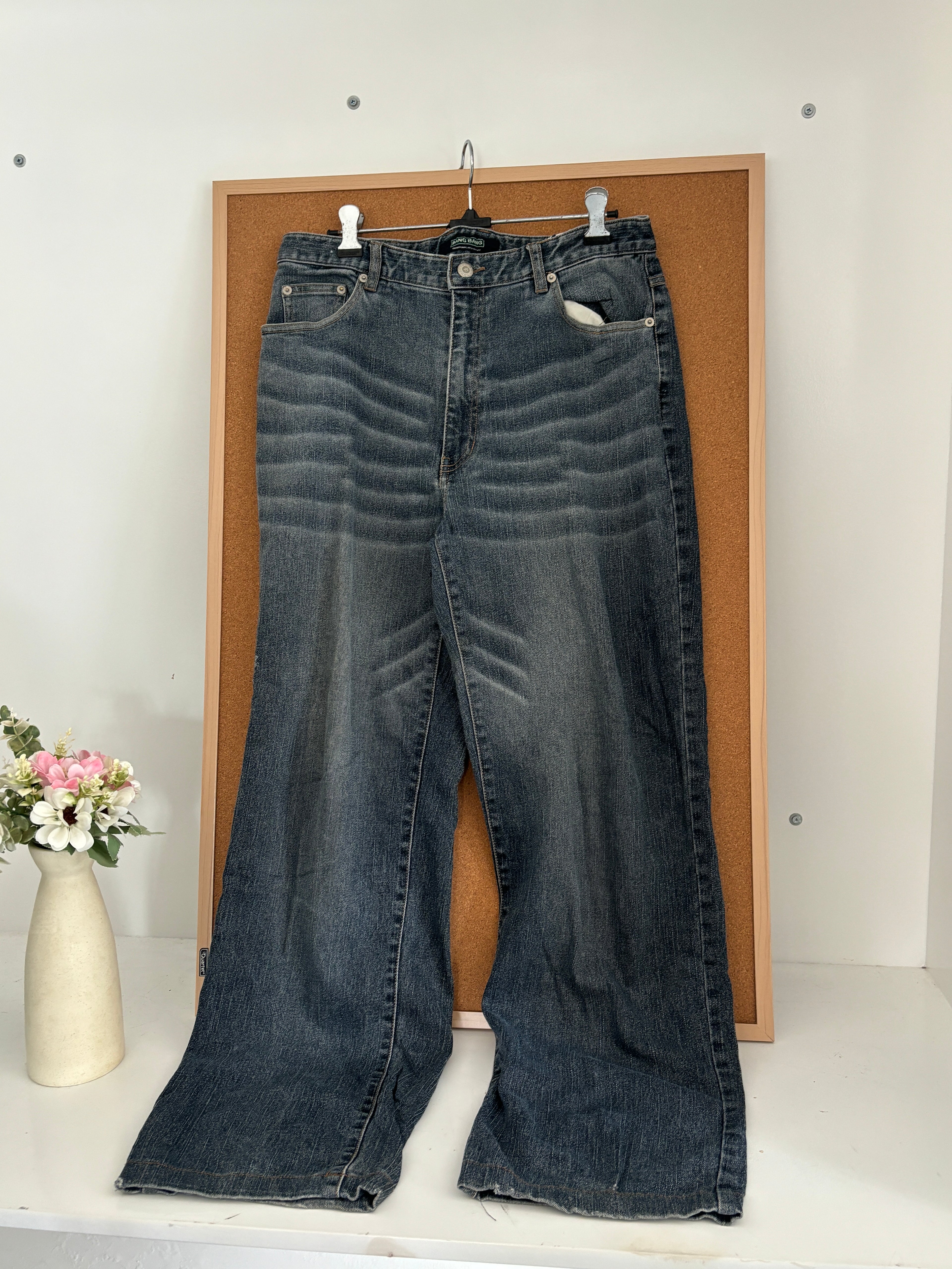 High waisted denim
