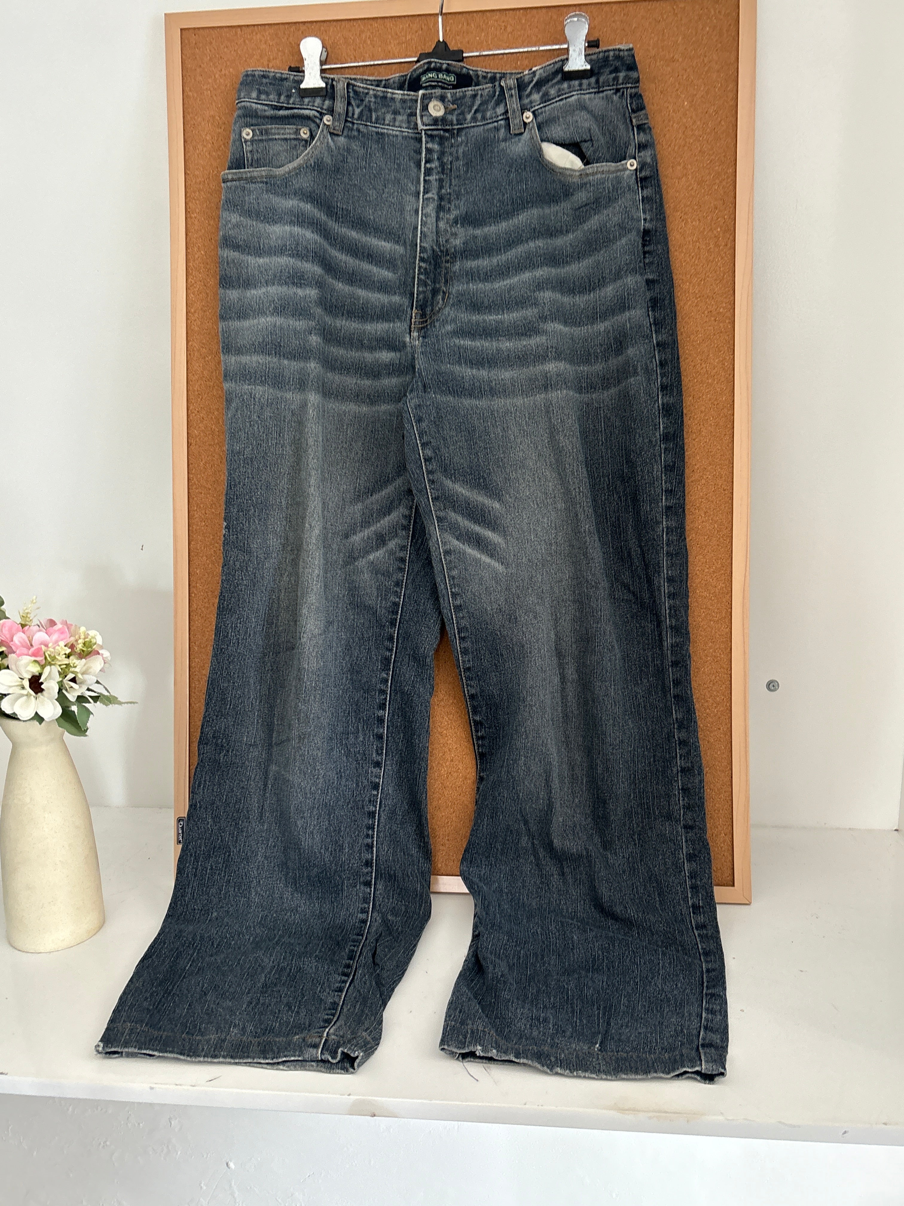 High waisted denim