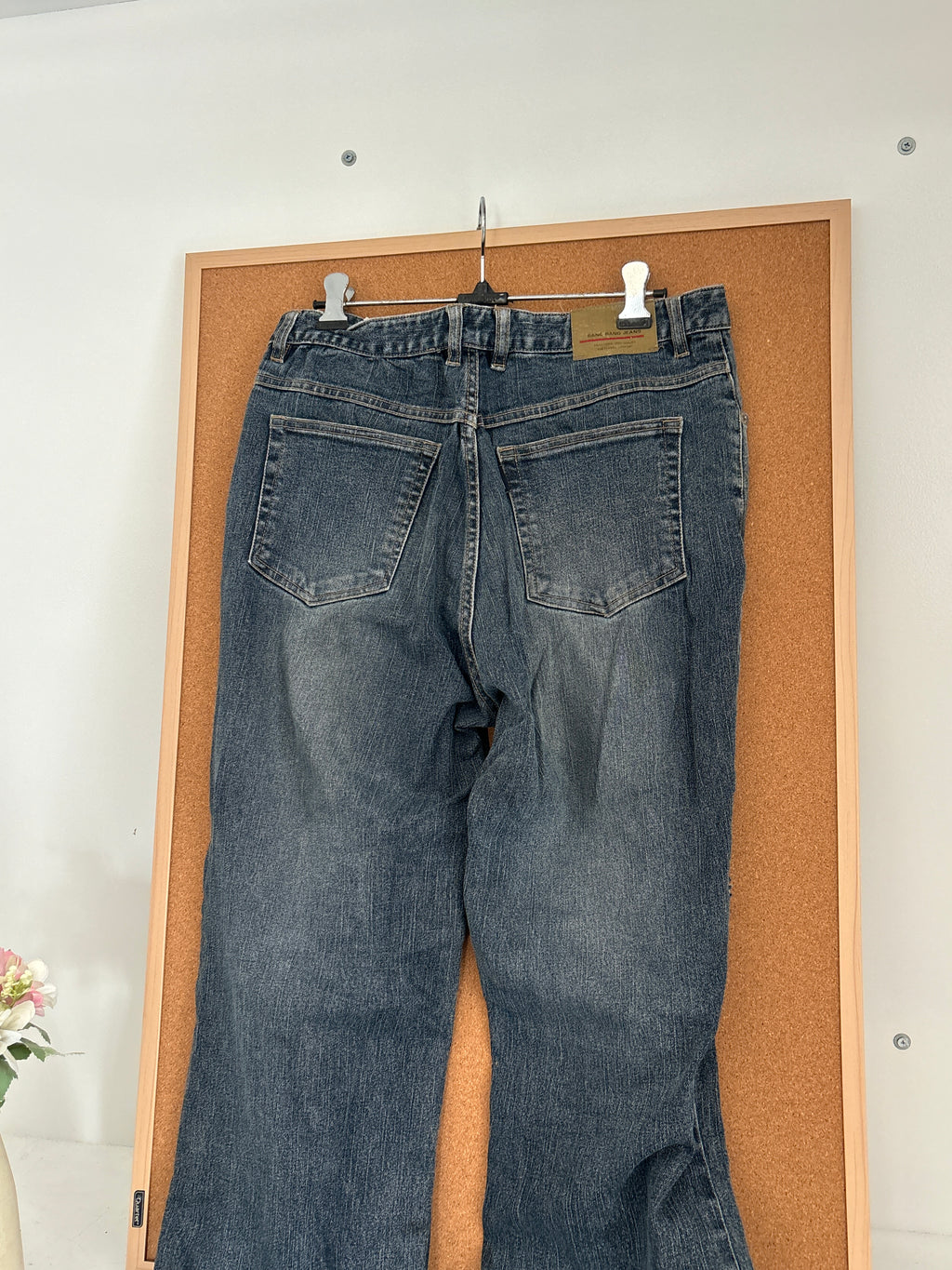 High waisted denim