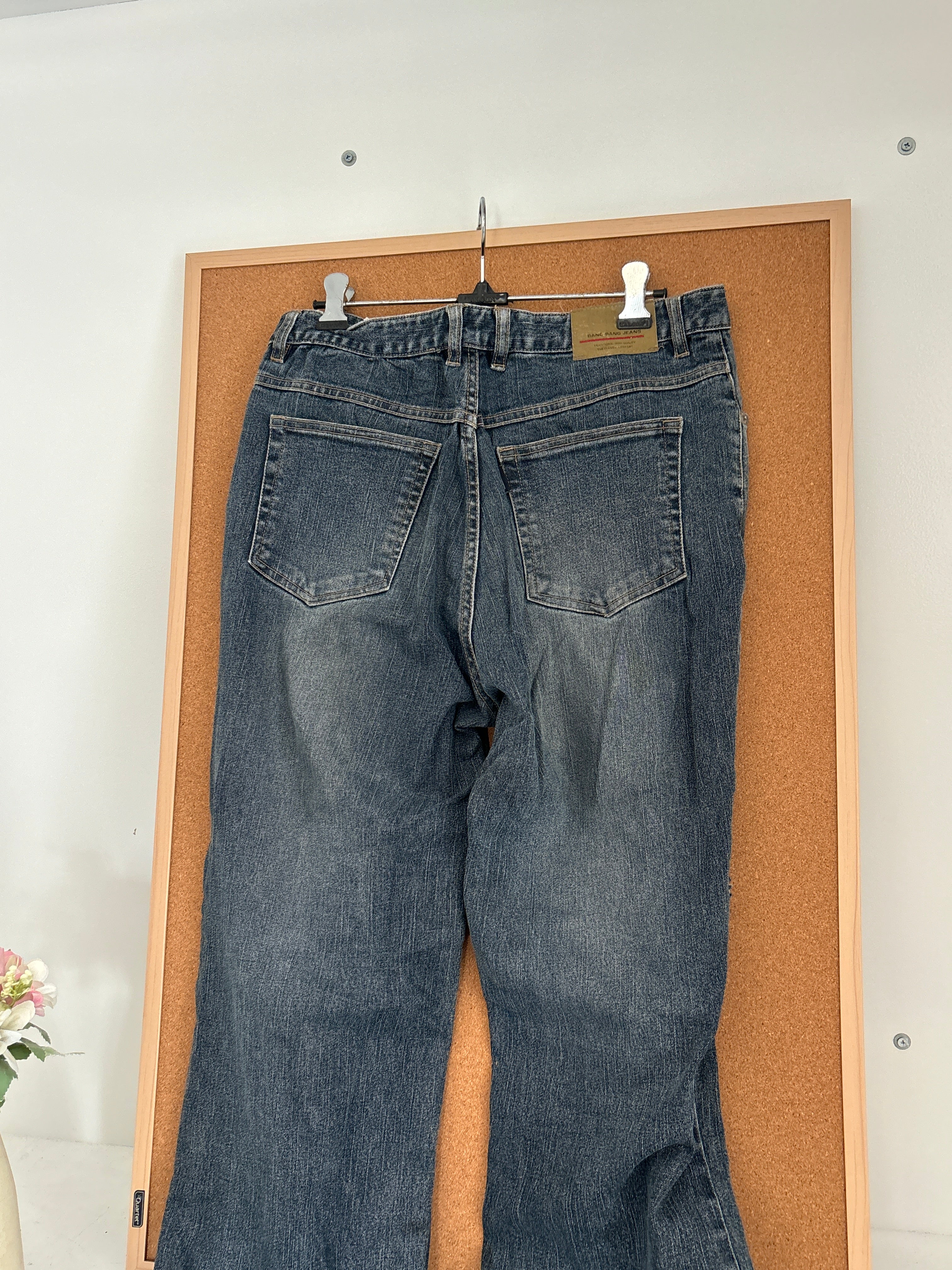 High waisted denim