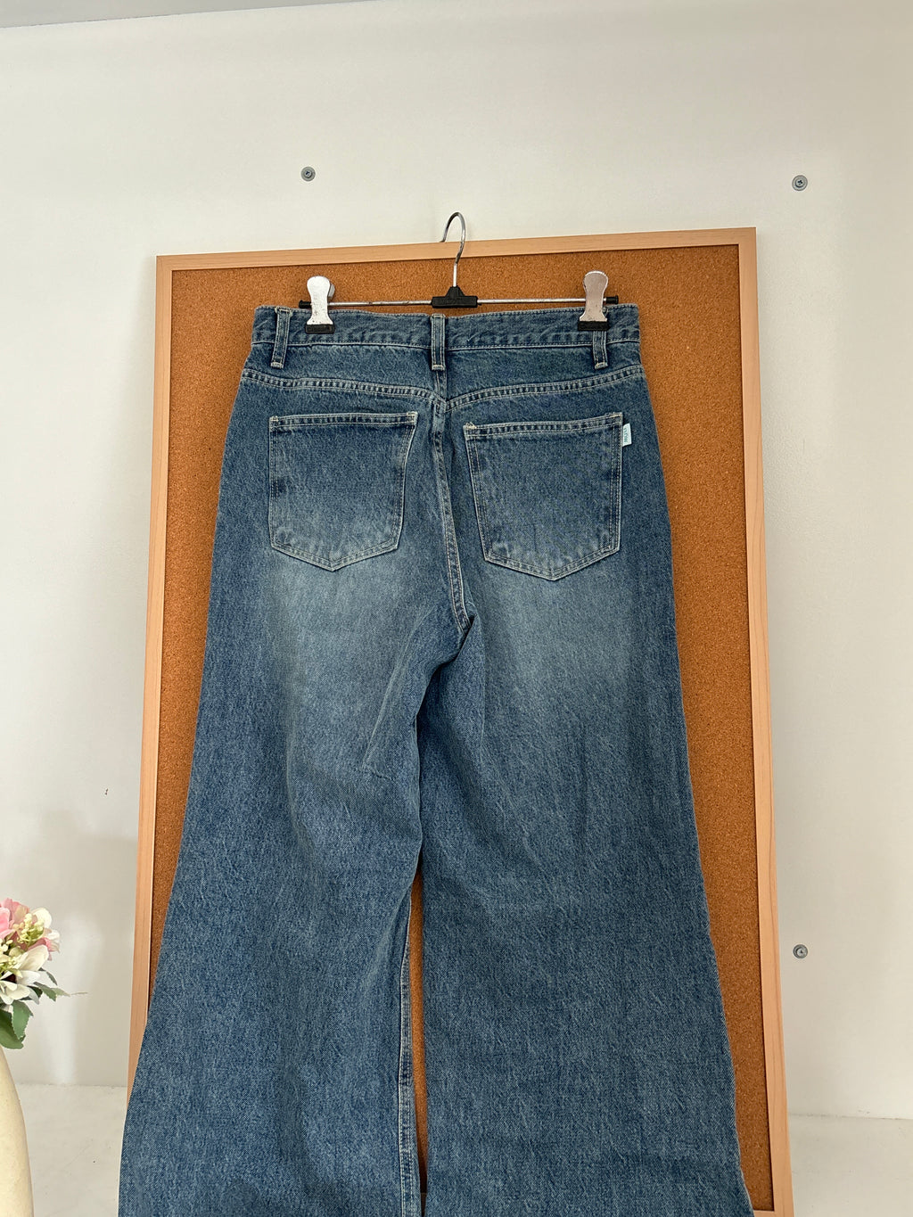 High waisted denim