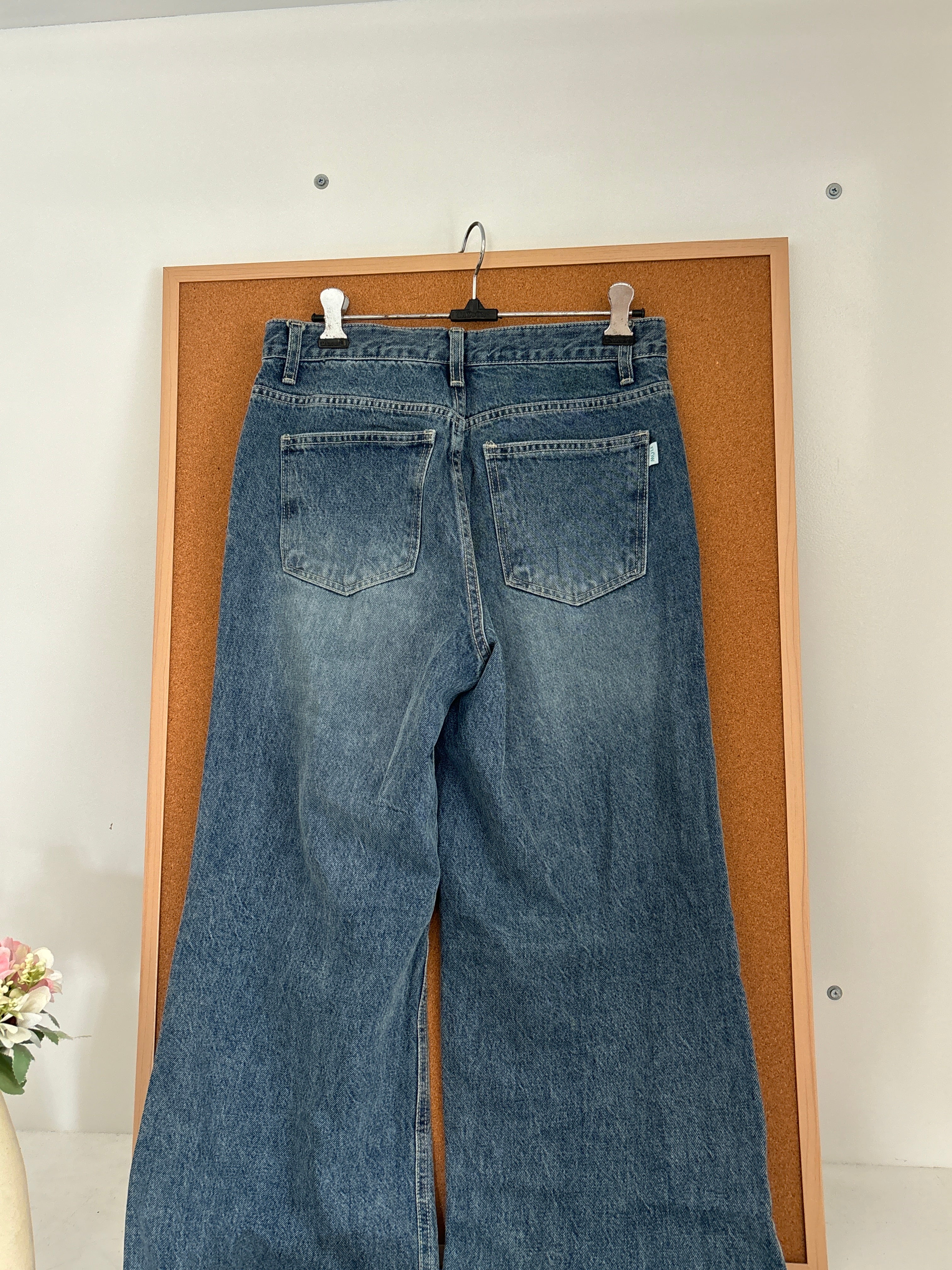 High waisted denim