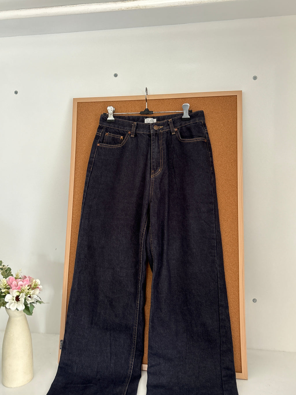 High waisted denim