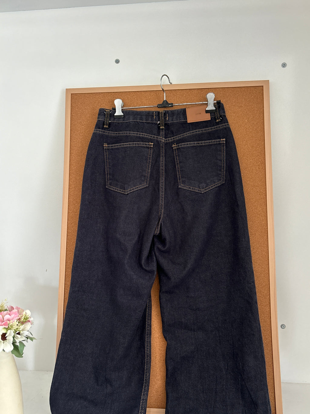 High waisted denim