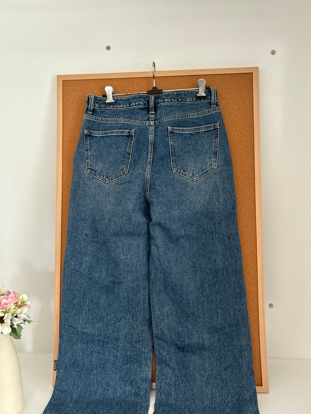 High waisted denim