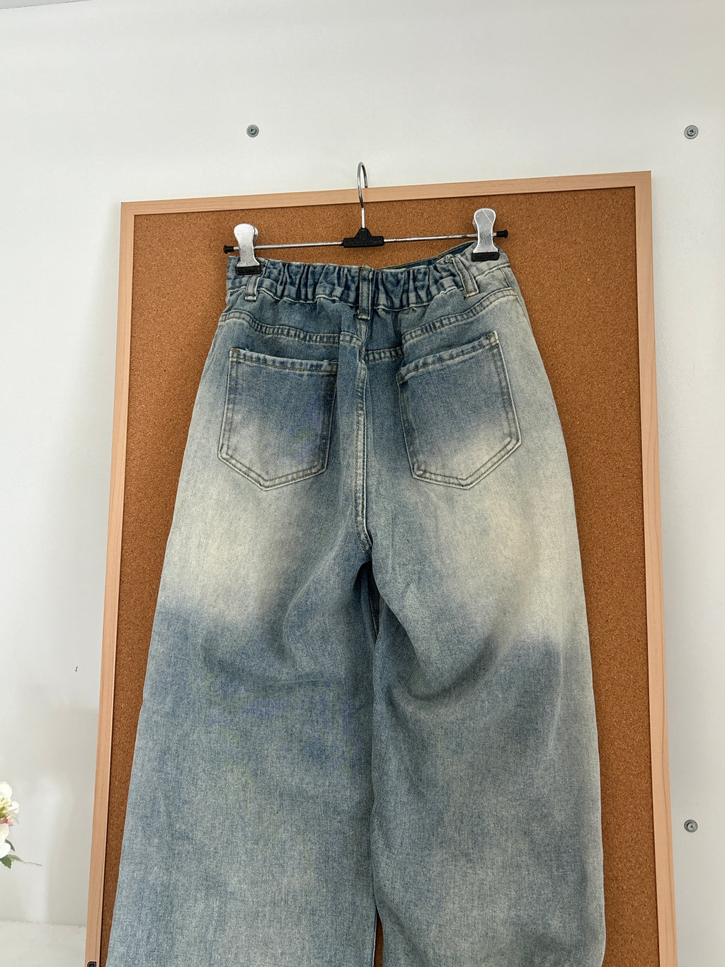High waisted denim