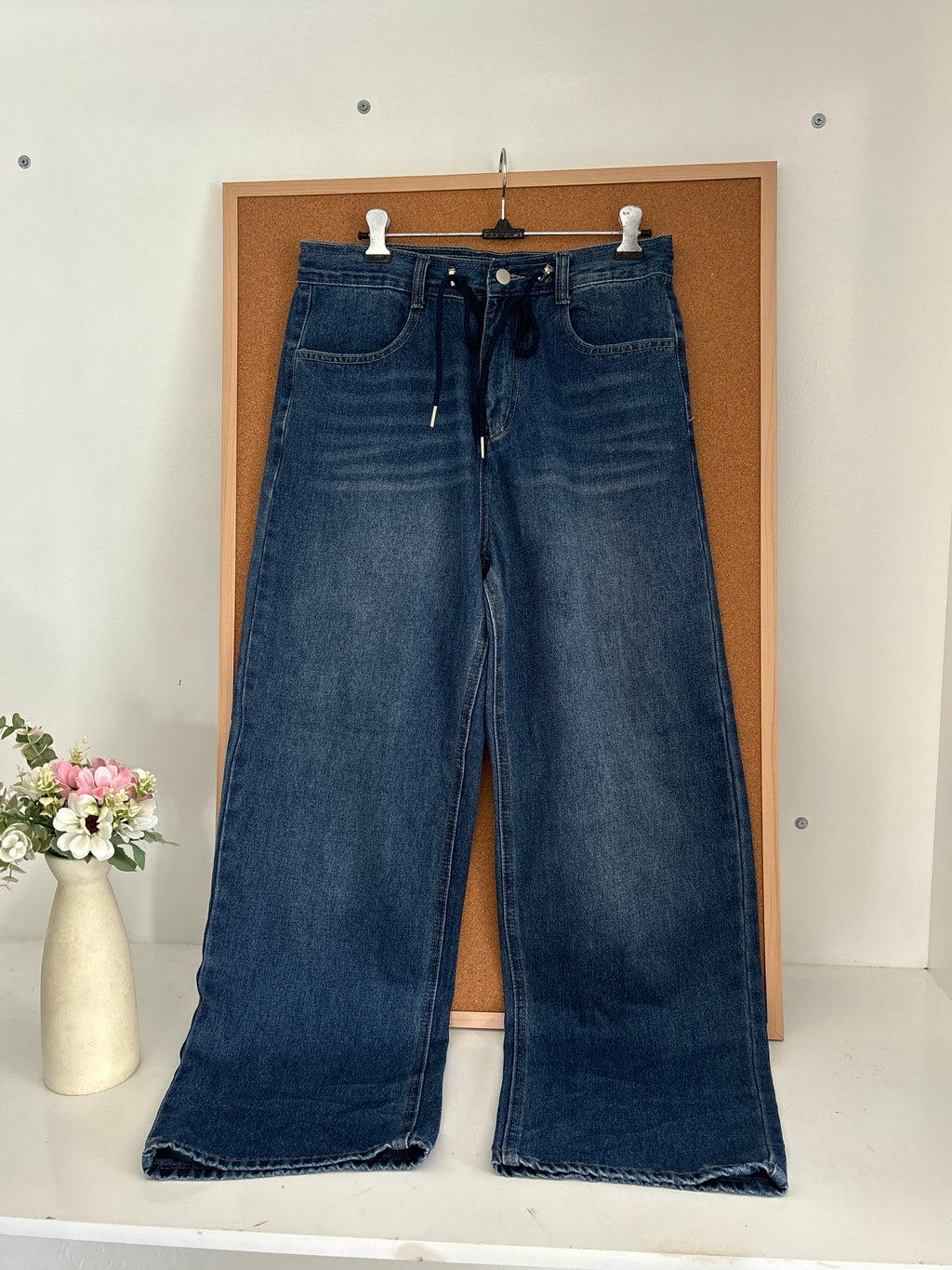 High waisted denim