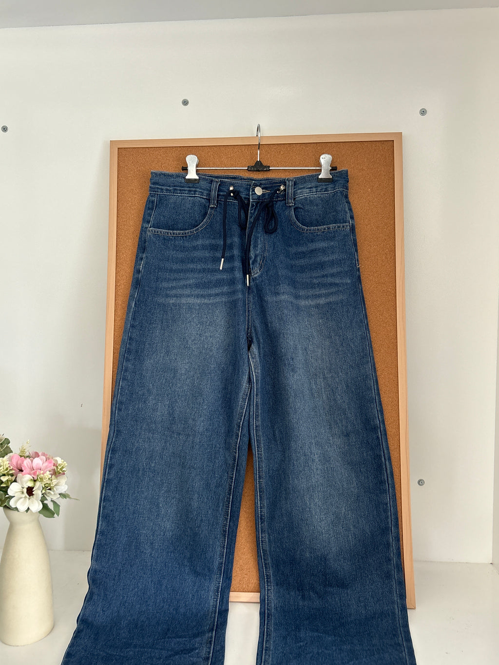 High waisted denim