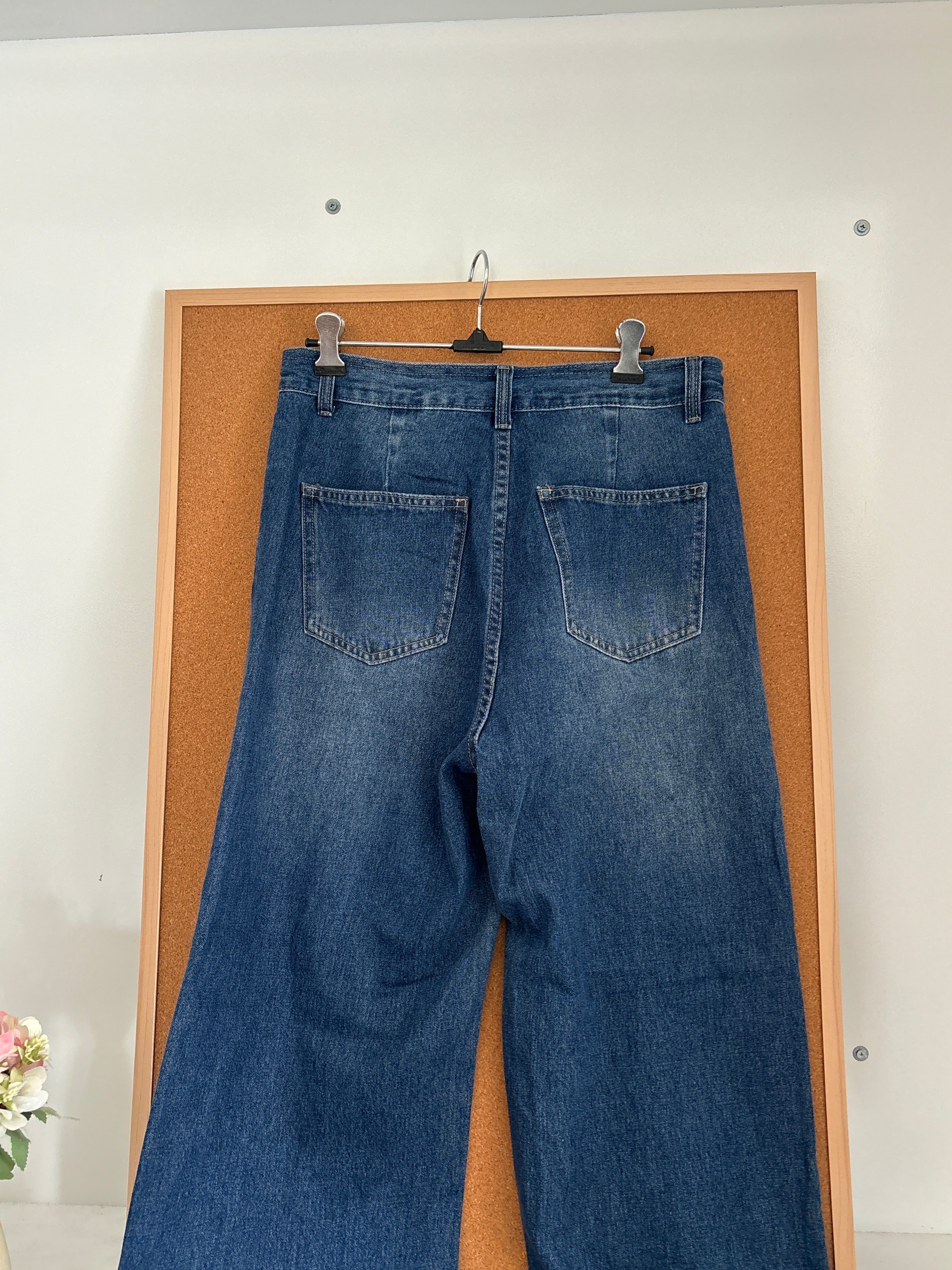 High waisted denim