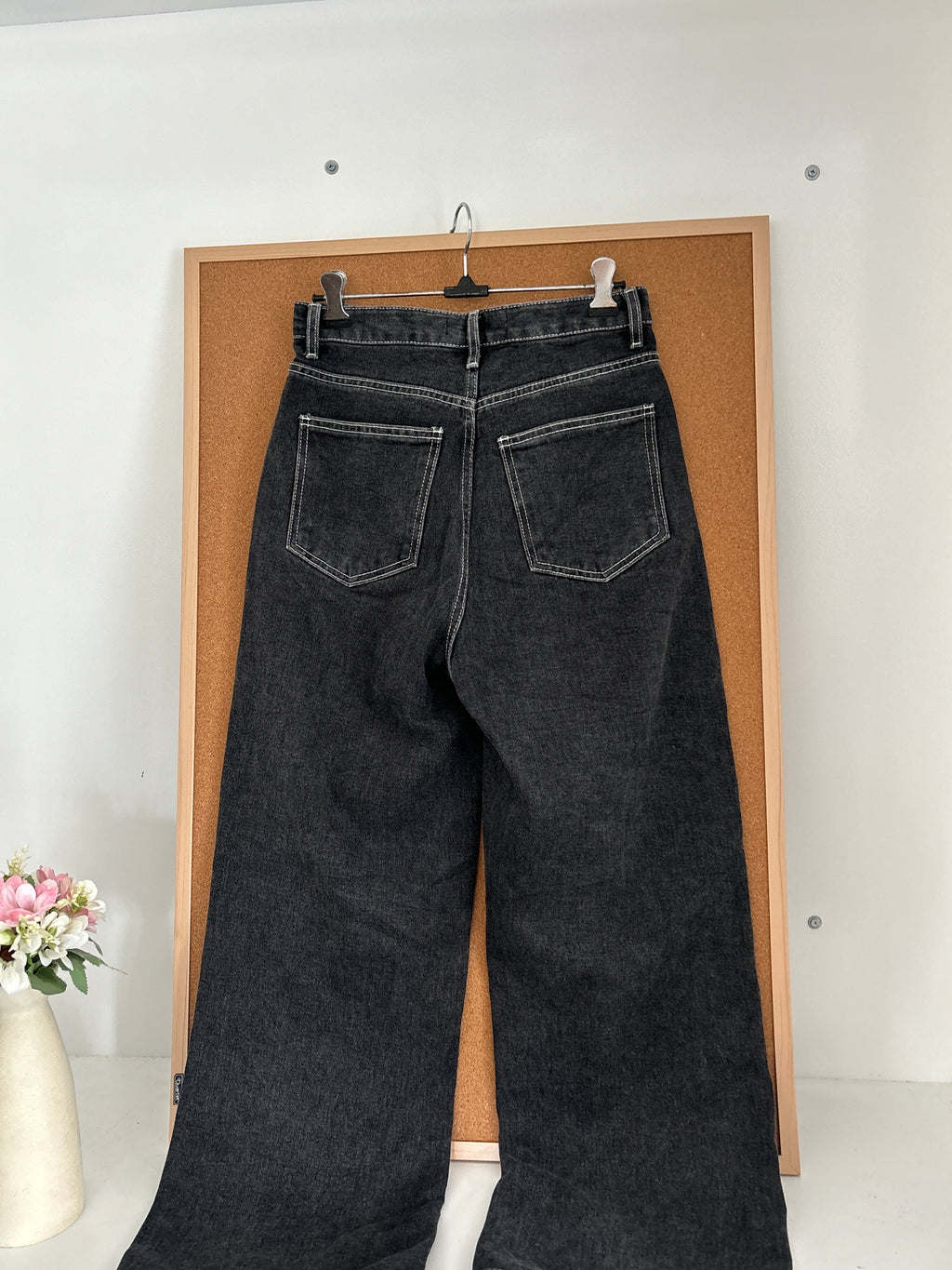 High waisted denim