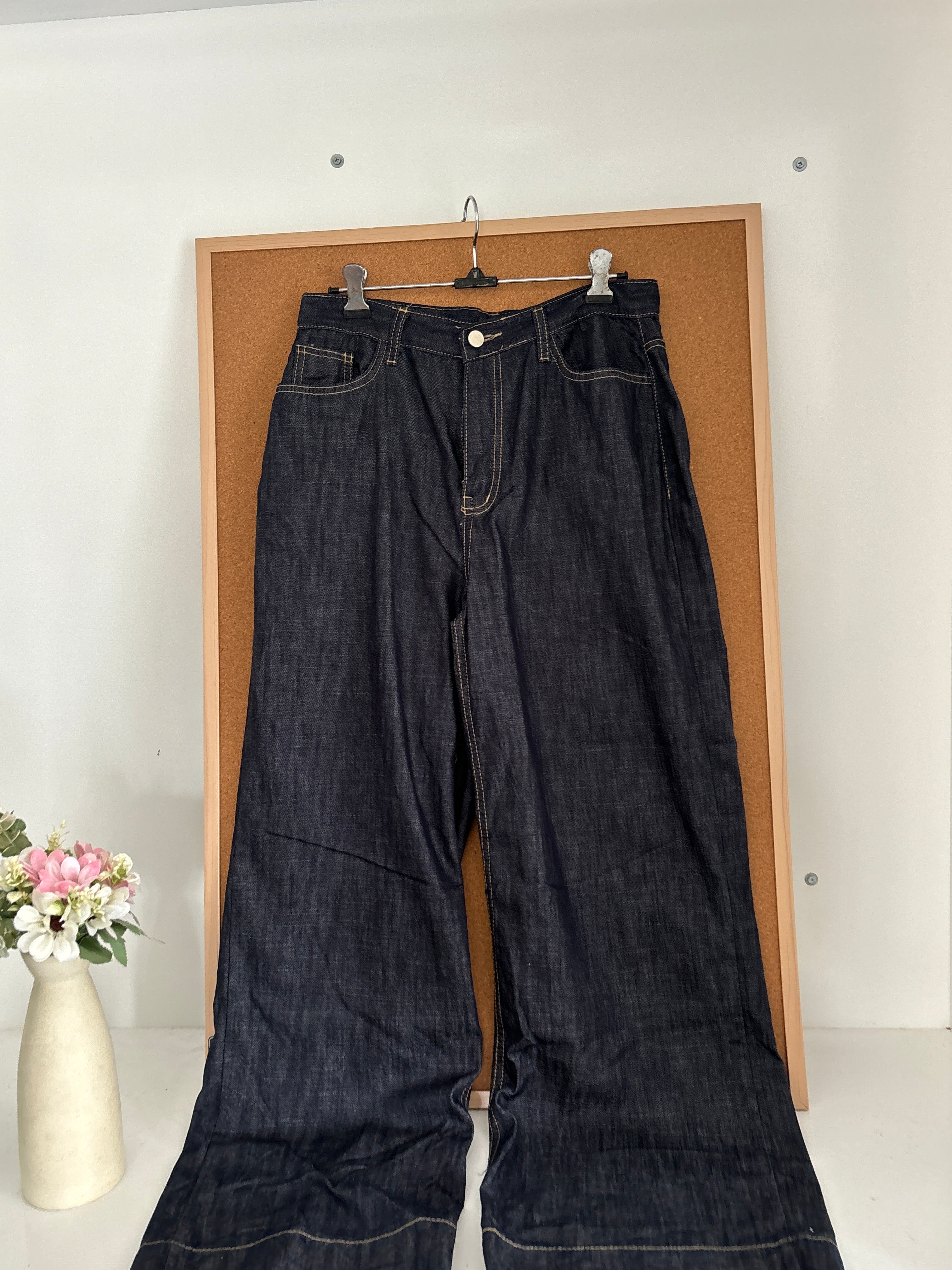 High waisted denim