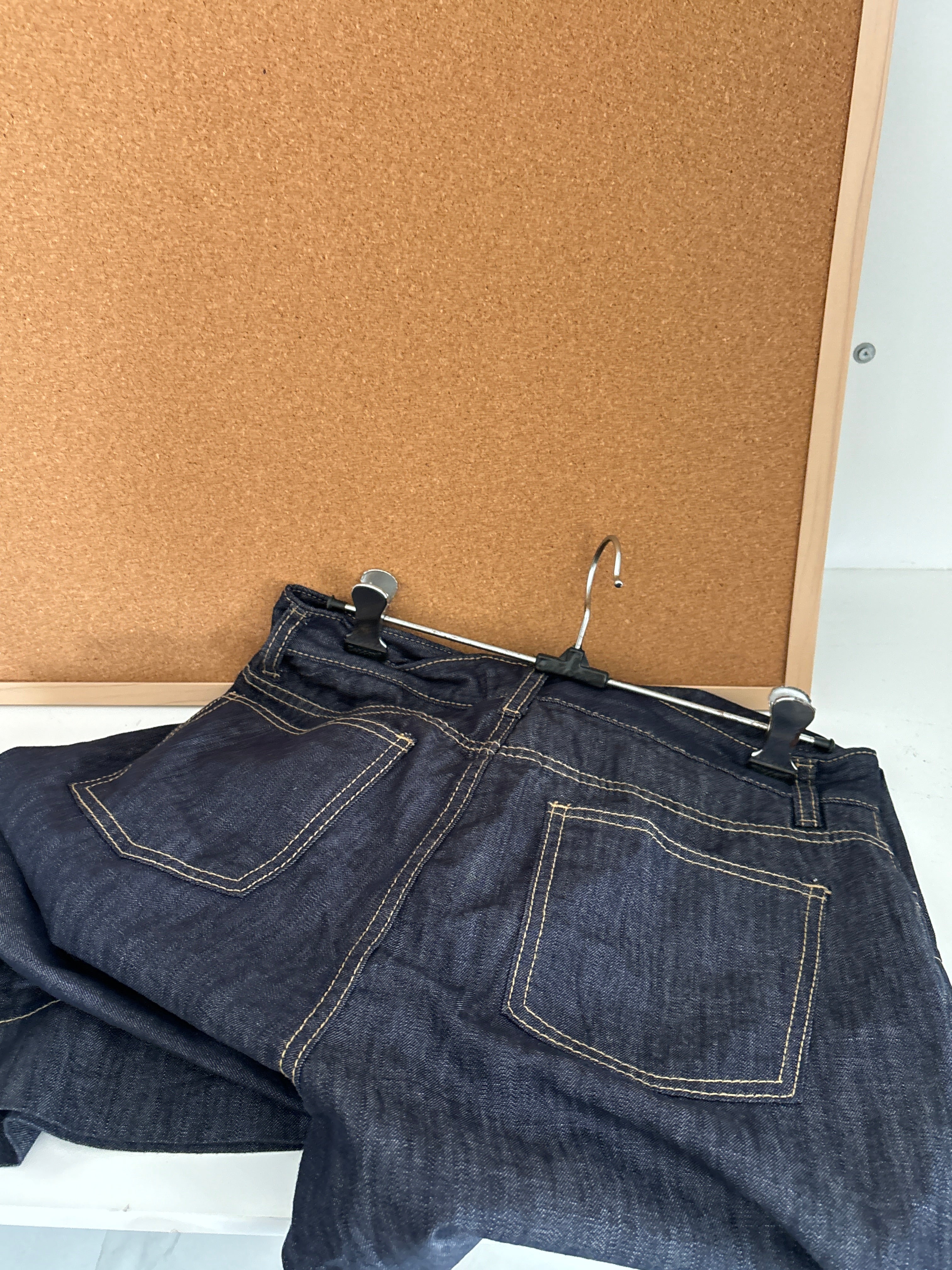 High waisted denim