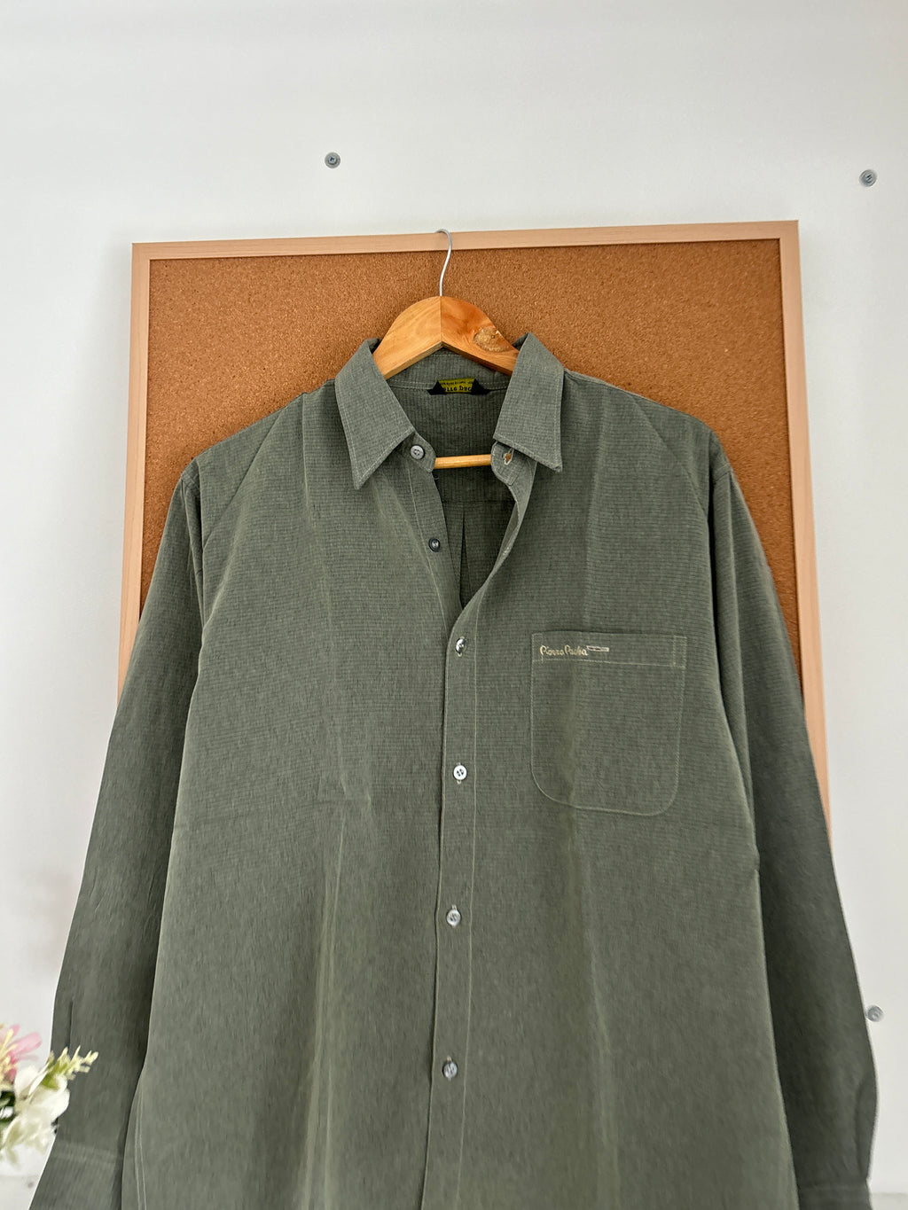 Green shirt