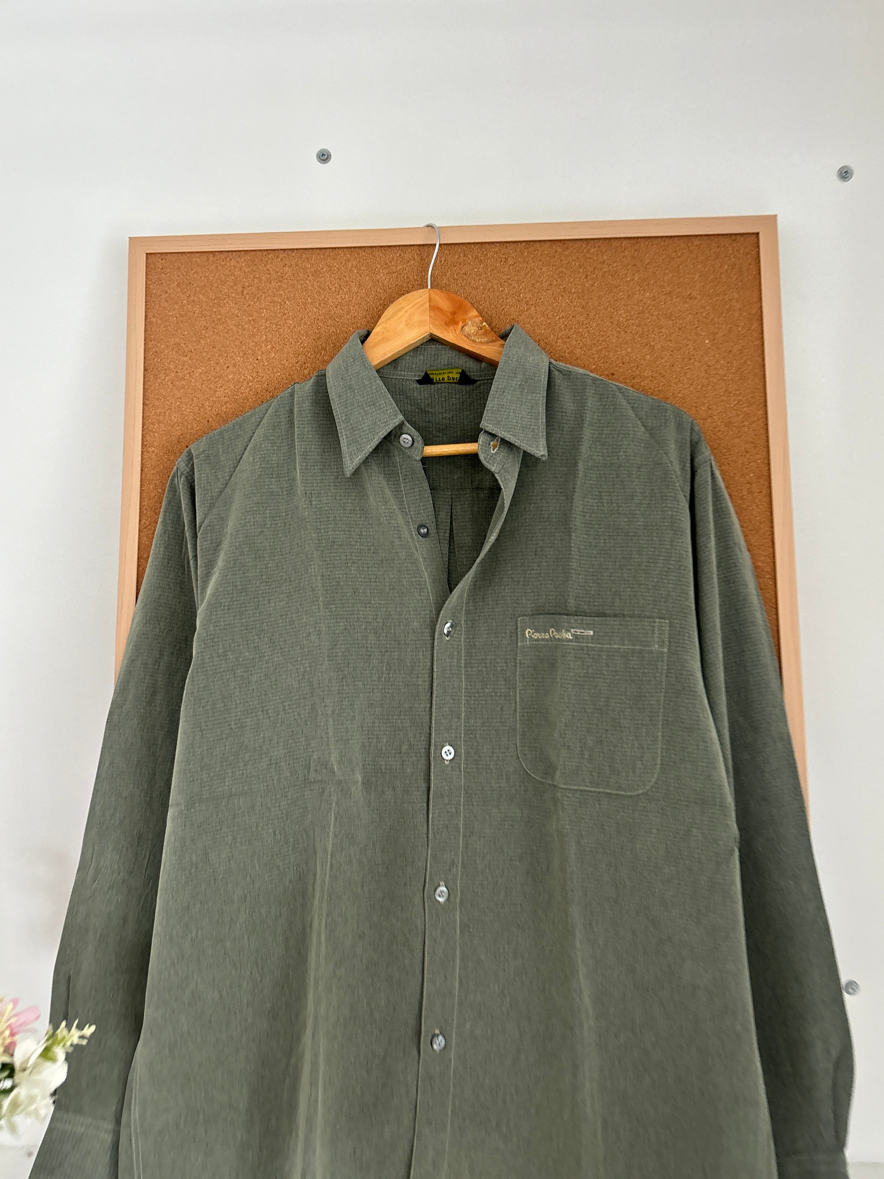 Green shirt