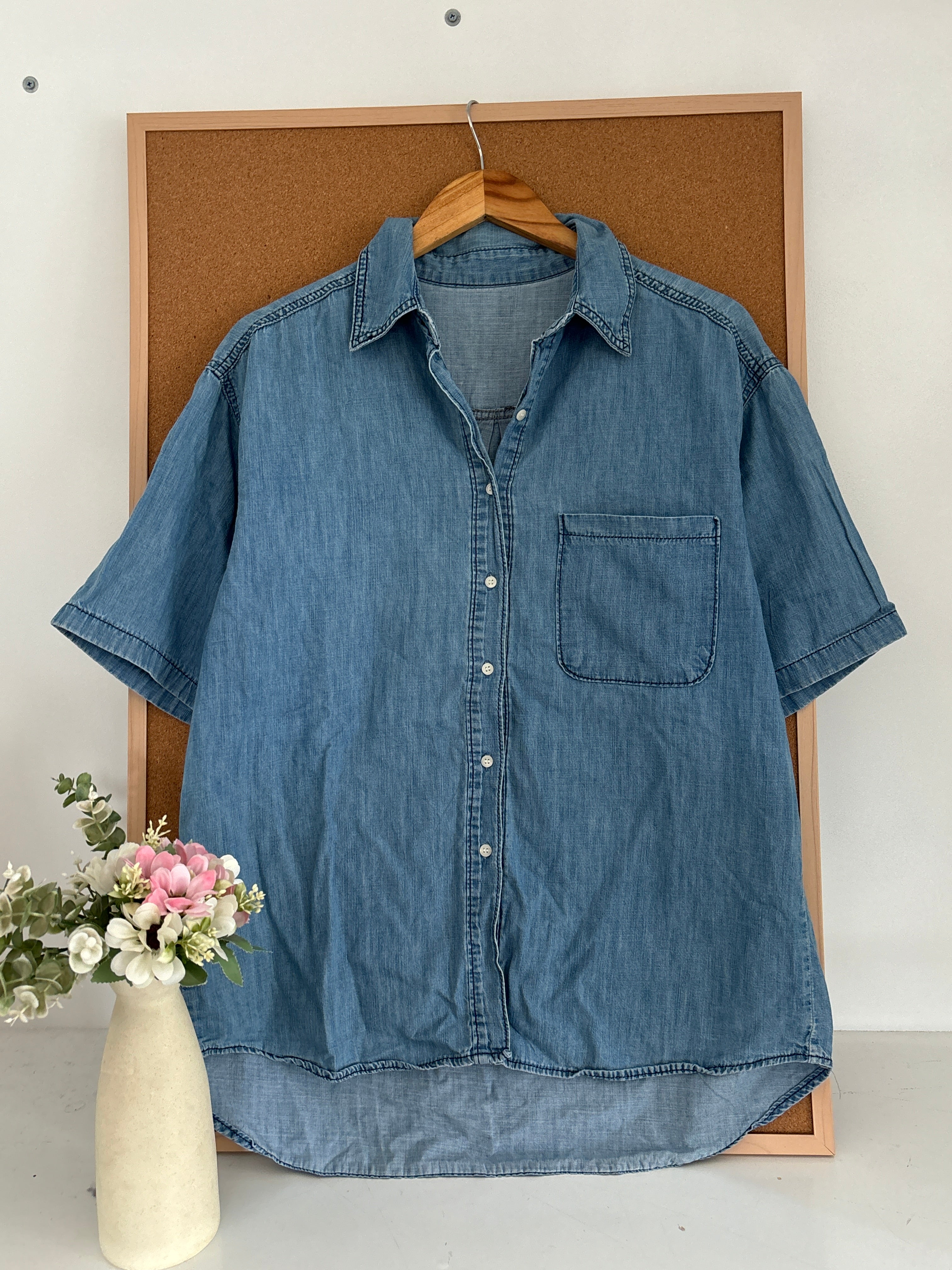Denim shirts