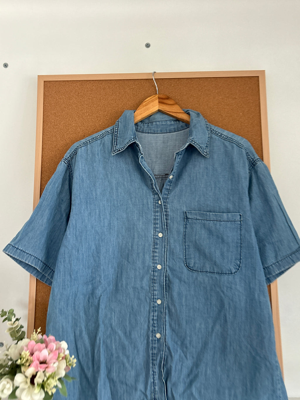 Denim shirts