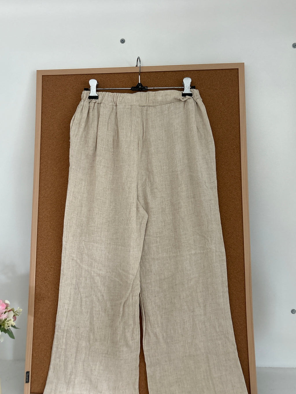 Beige Linen trouser