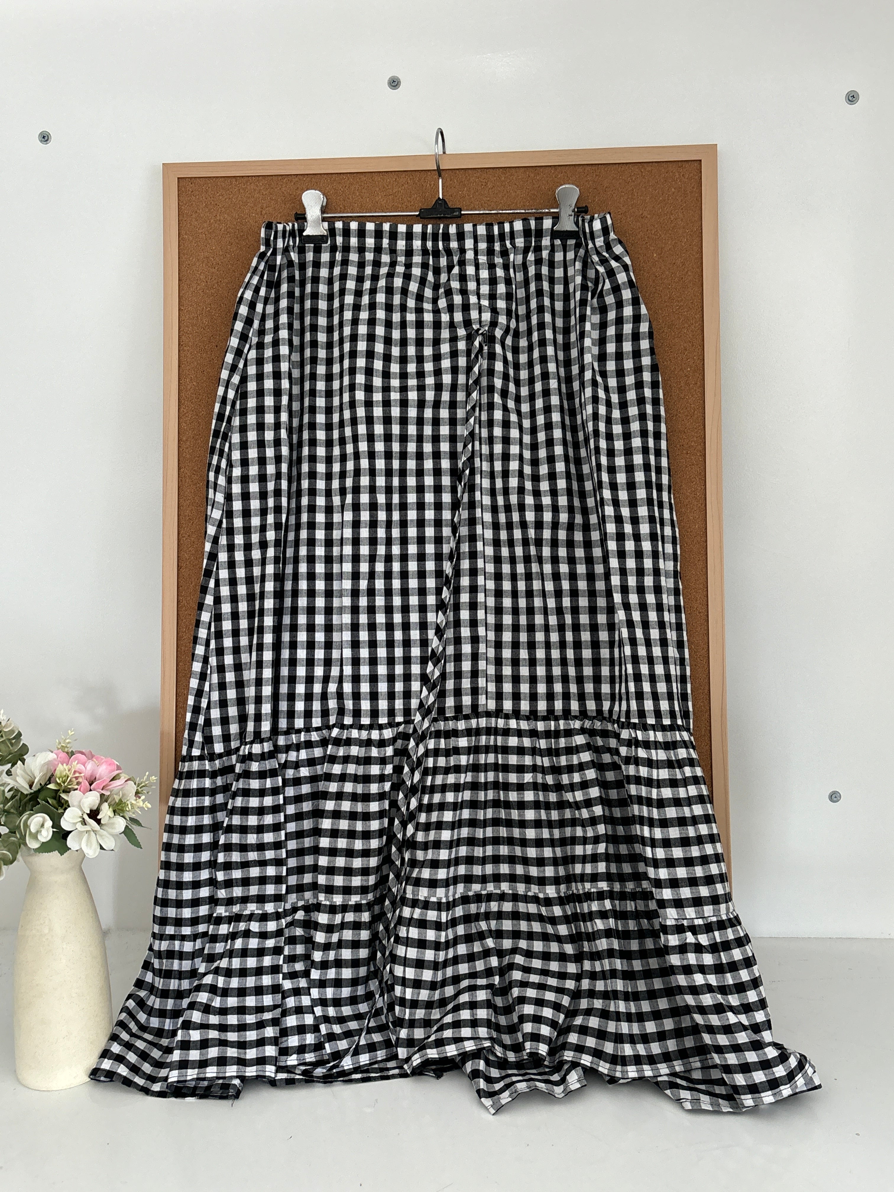 Gingham Skirt