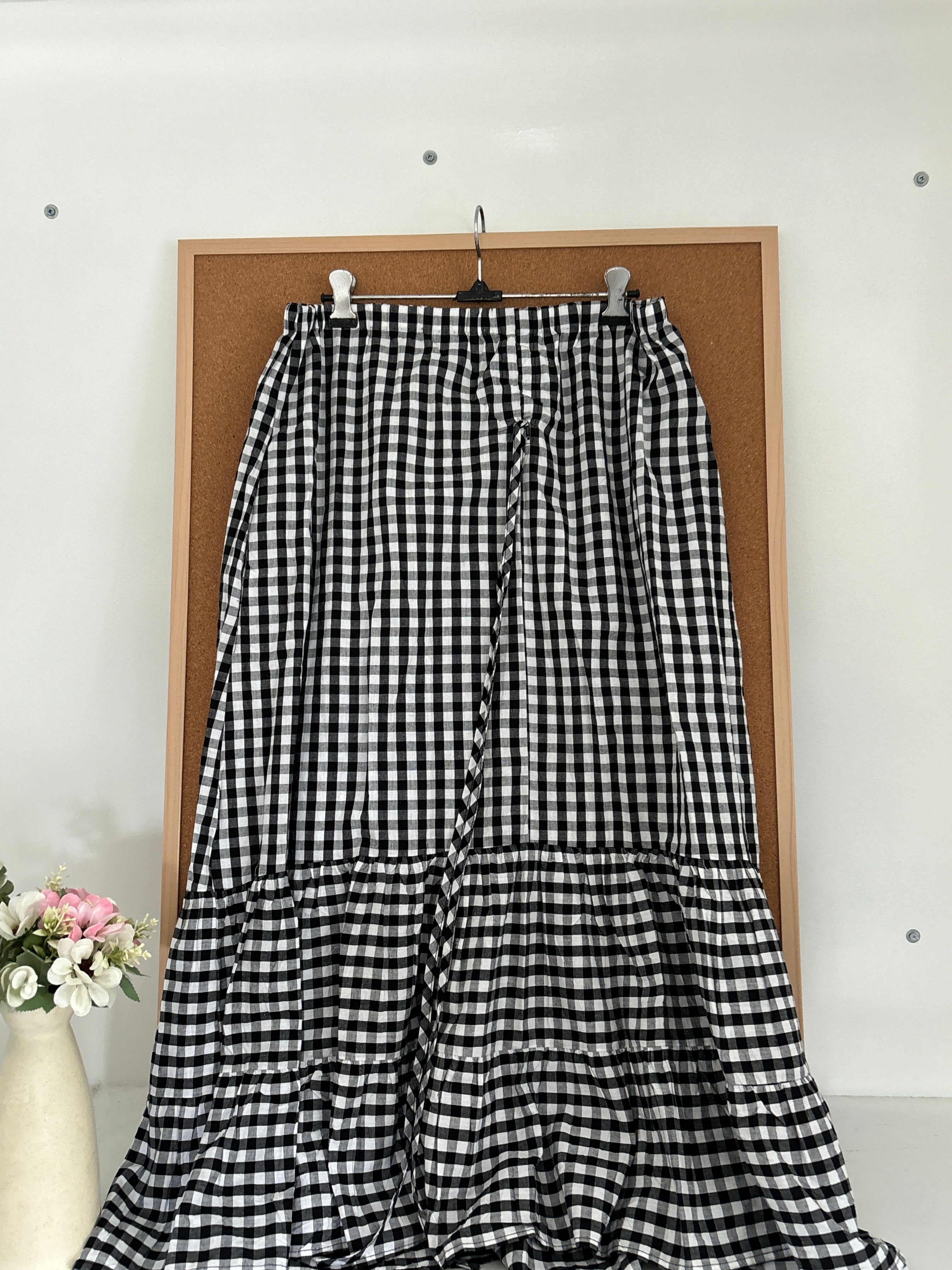 Gingham Skirt