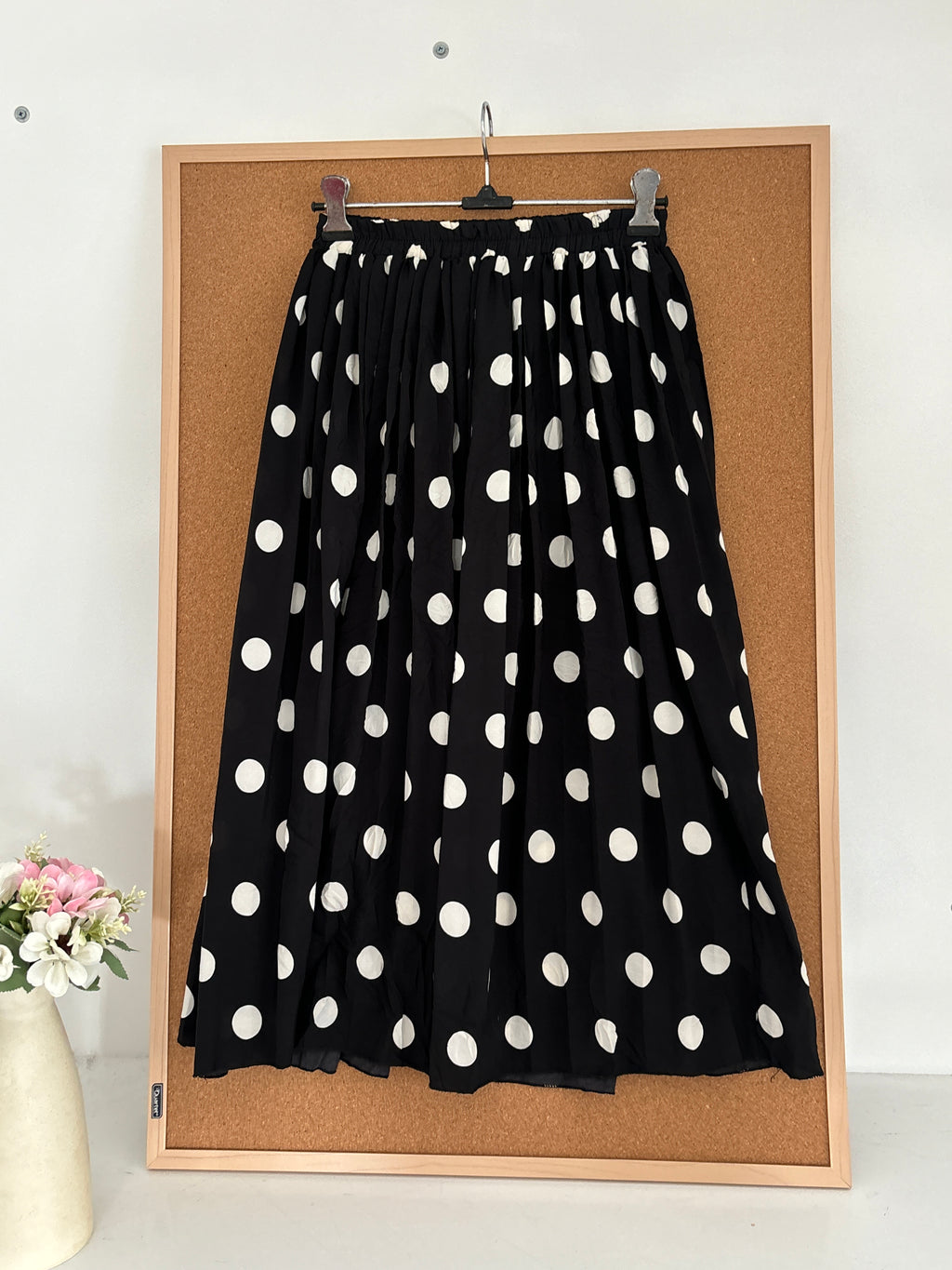 Polka dot skirt