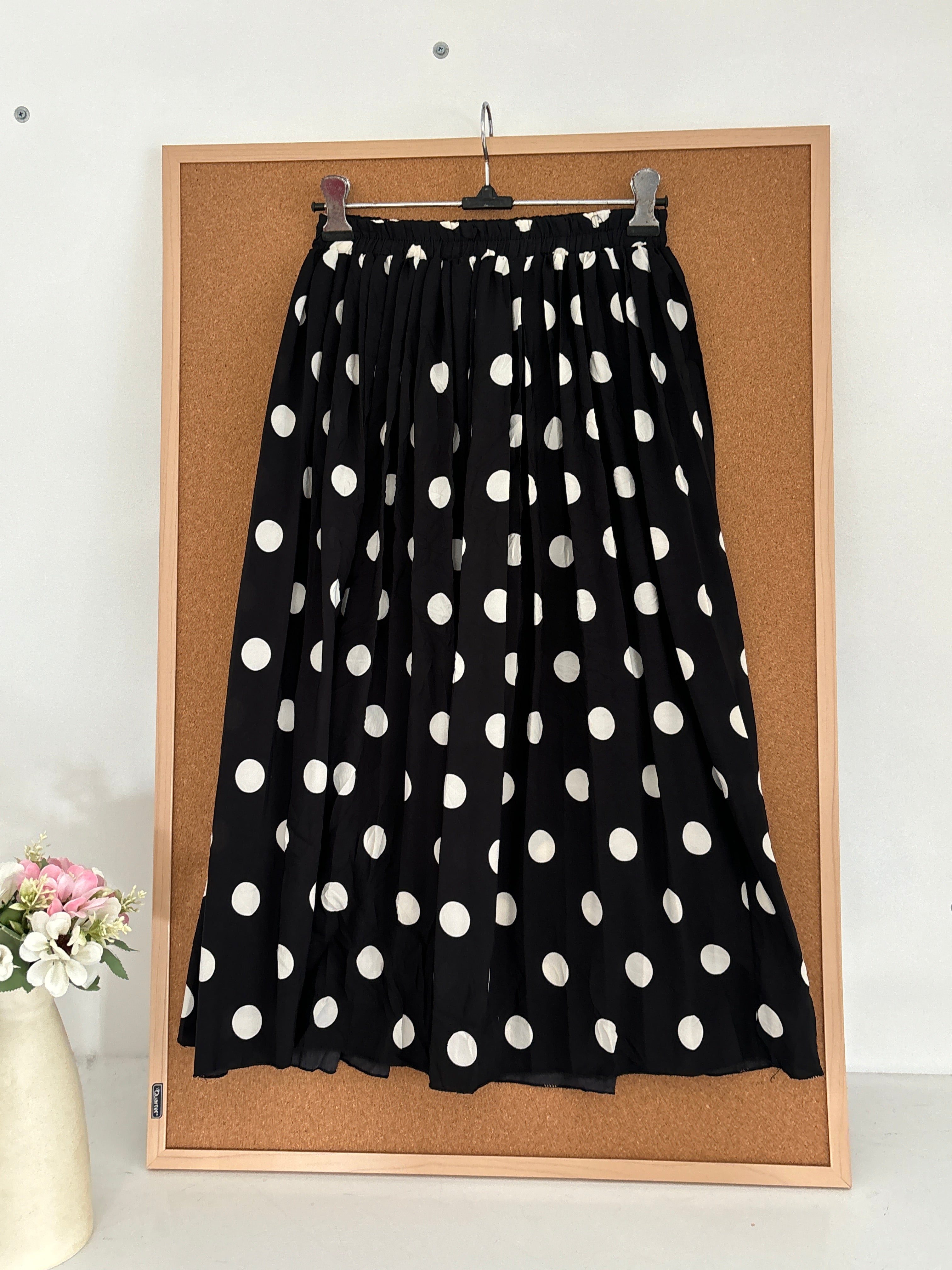 Polka dot skirt