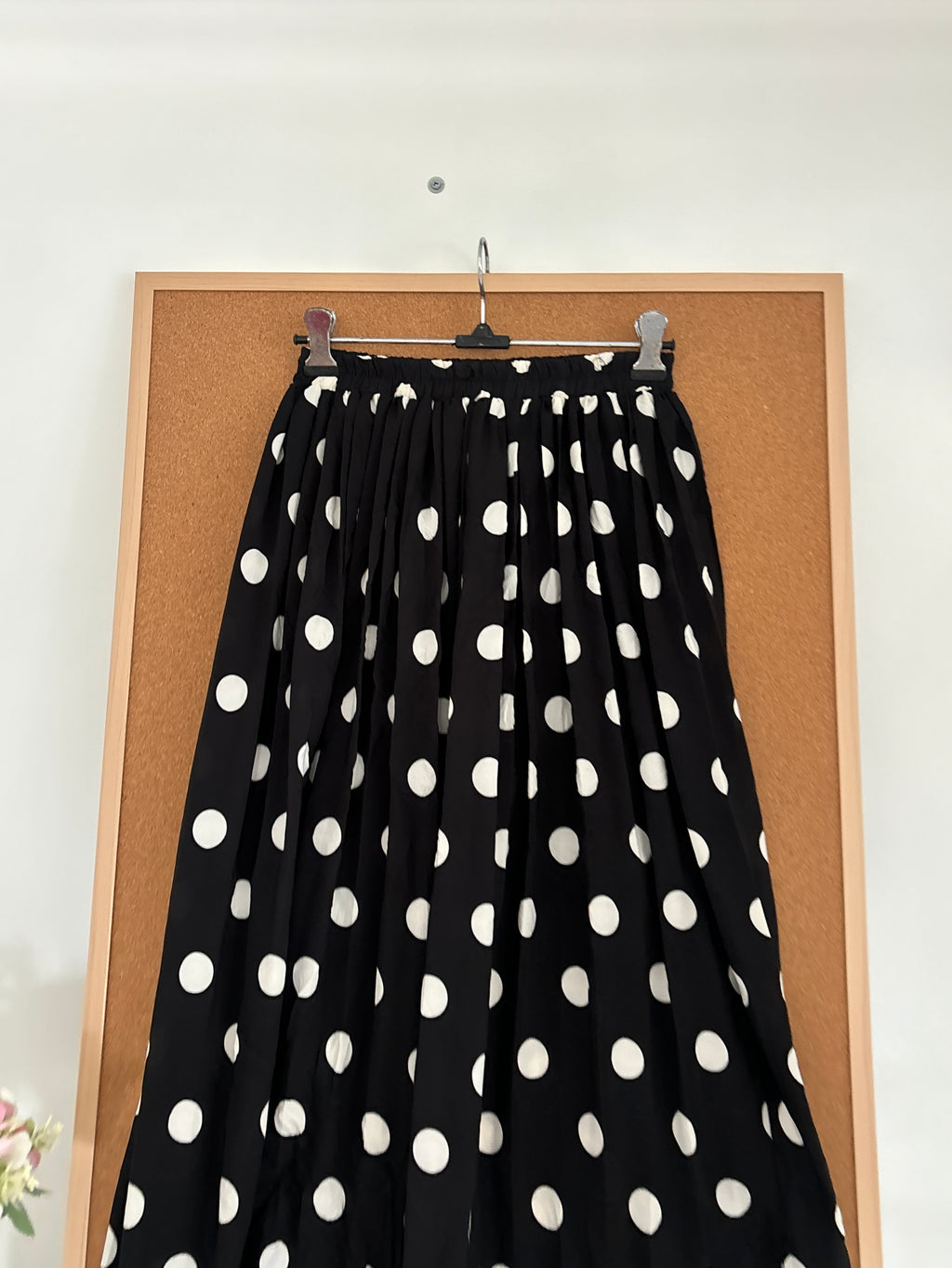 Polka dot skirt
