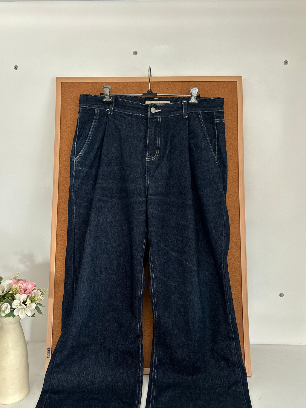 High waisted denim