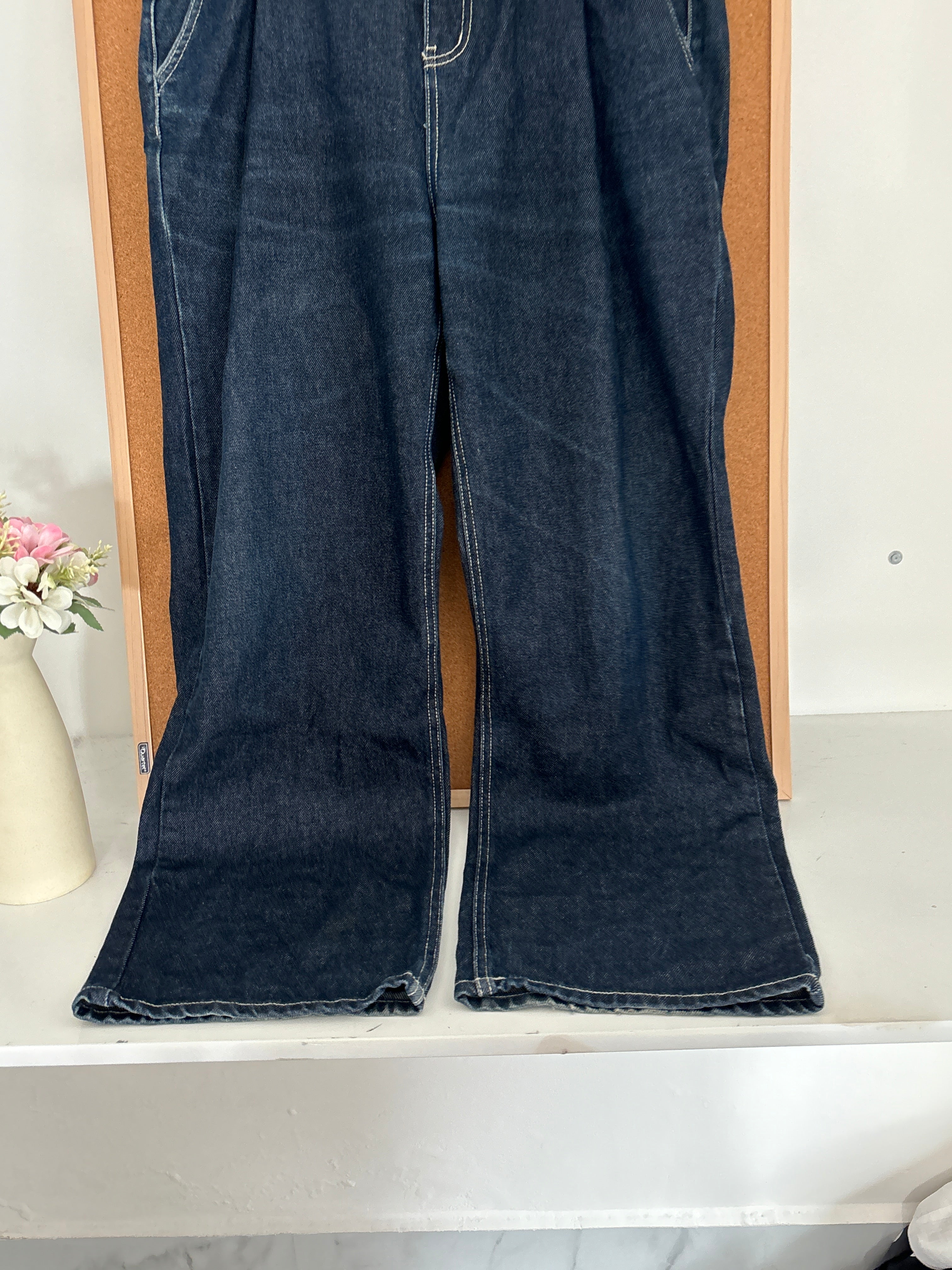 High waisted denim
