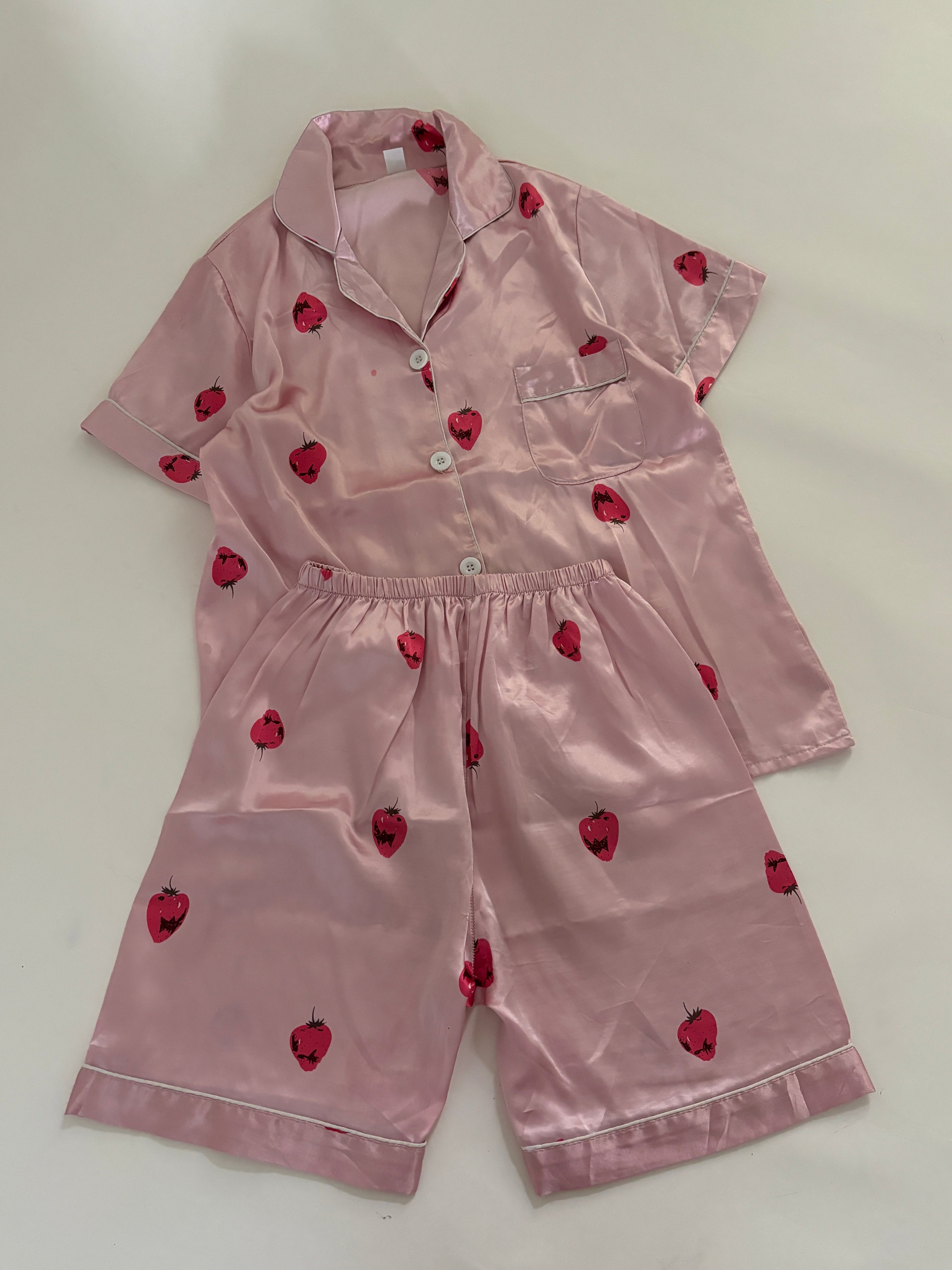 Strawberry pj set