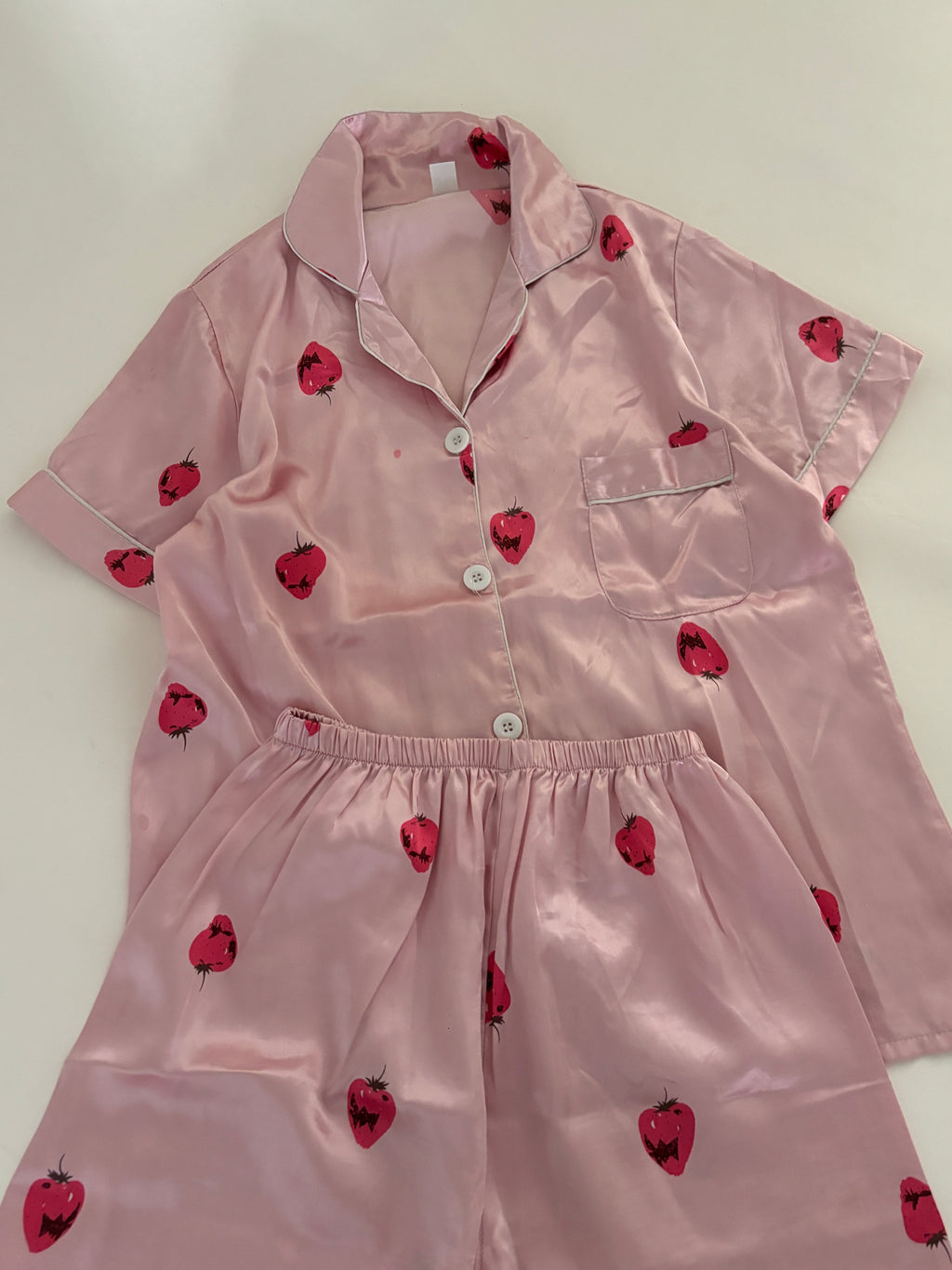 Strawberry pj set