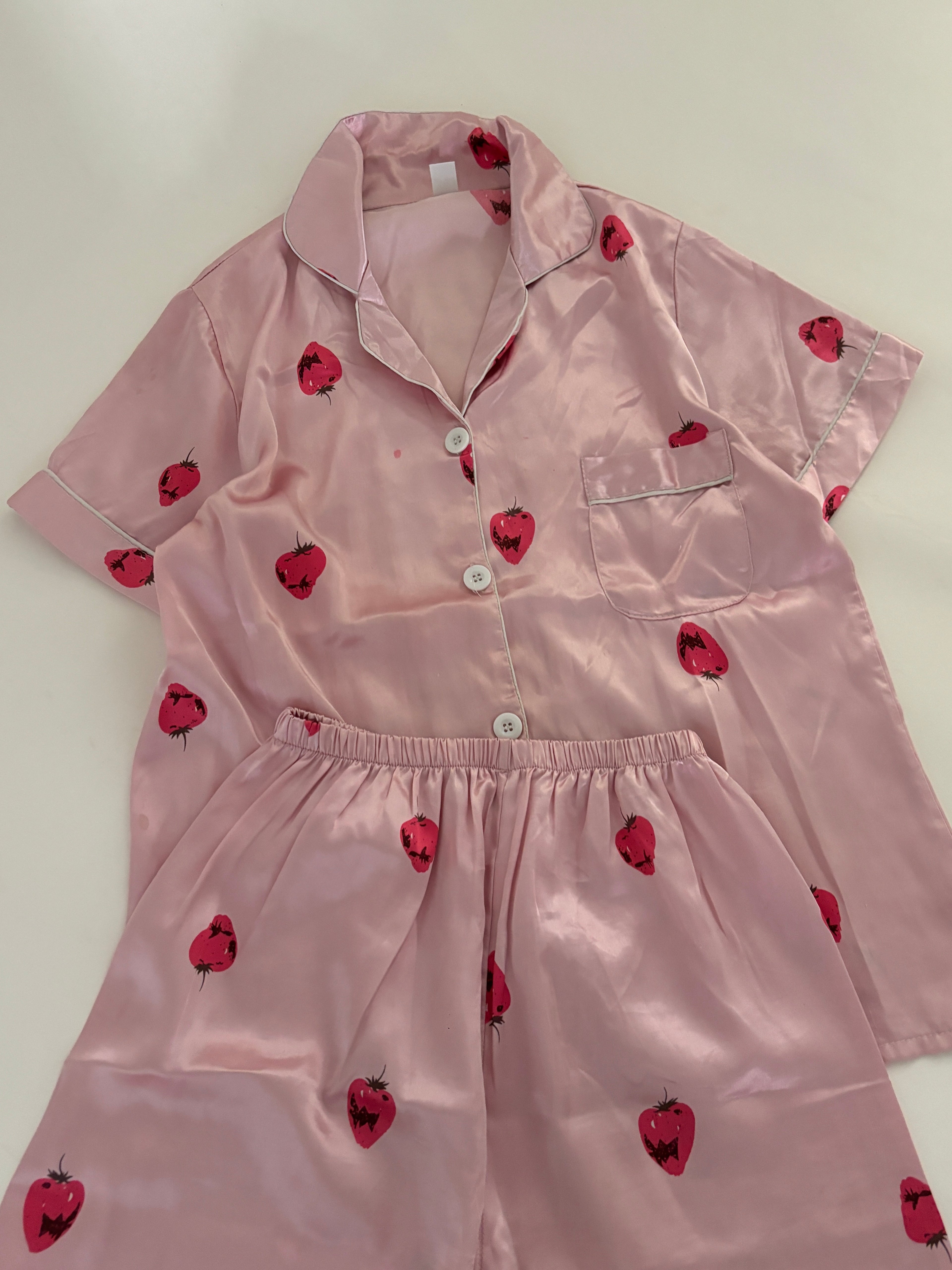 Strawberry pj set