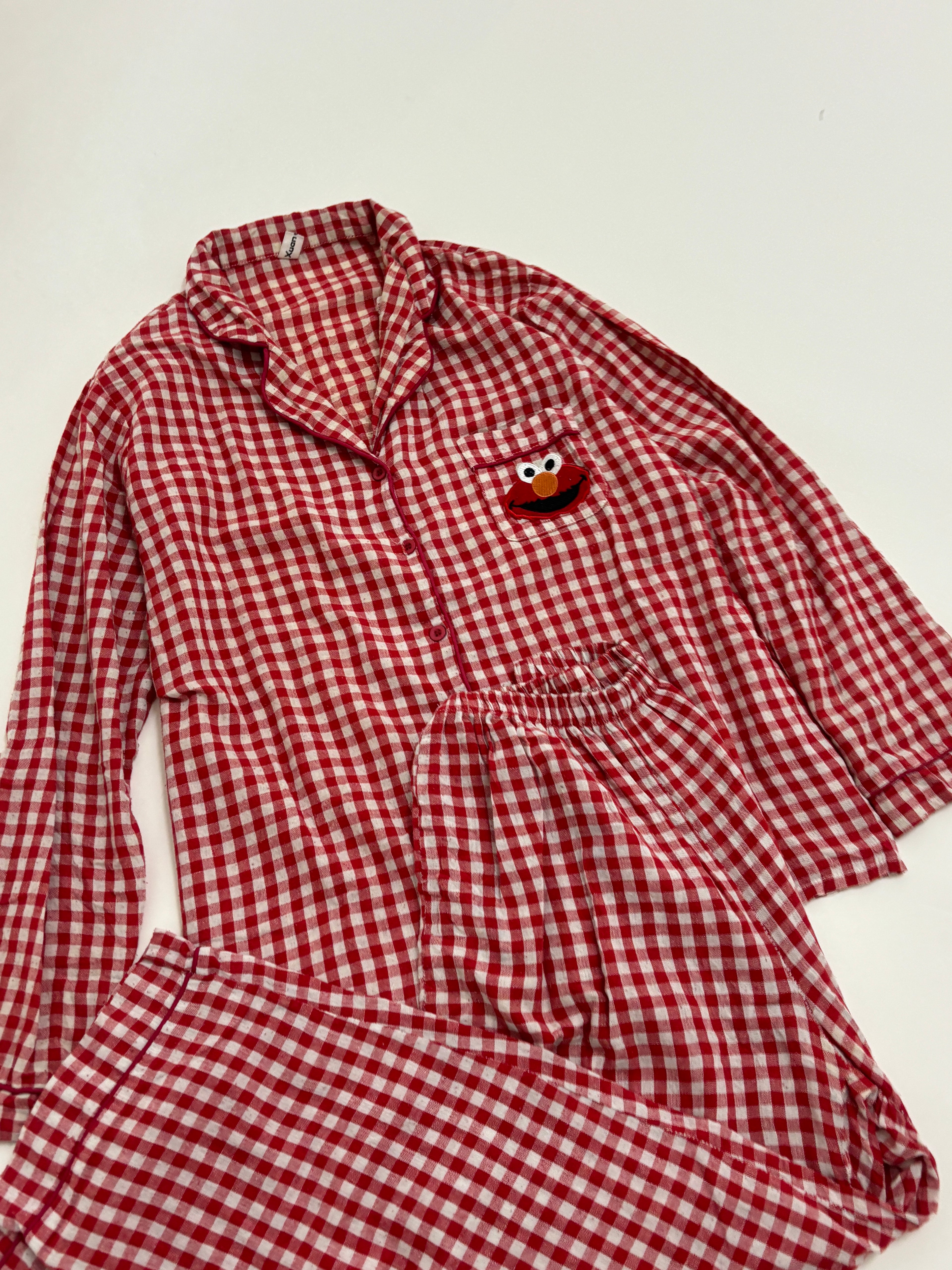 Gingham cotton pjs