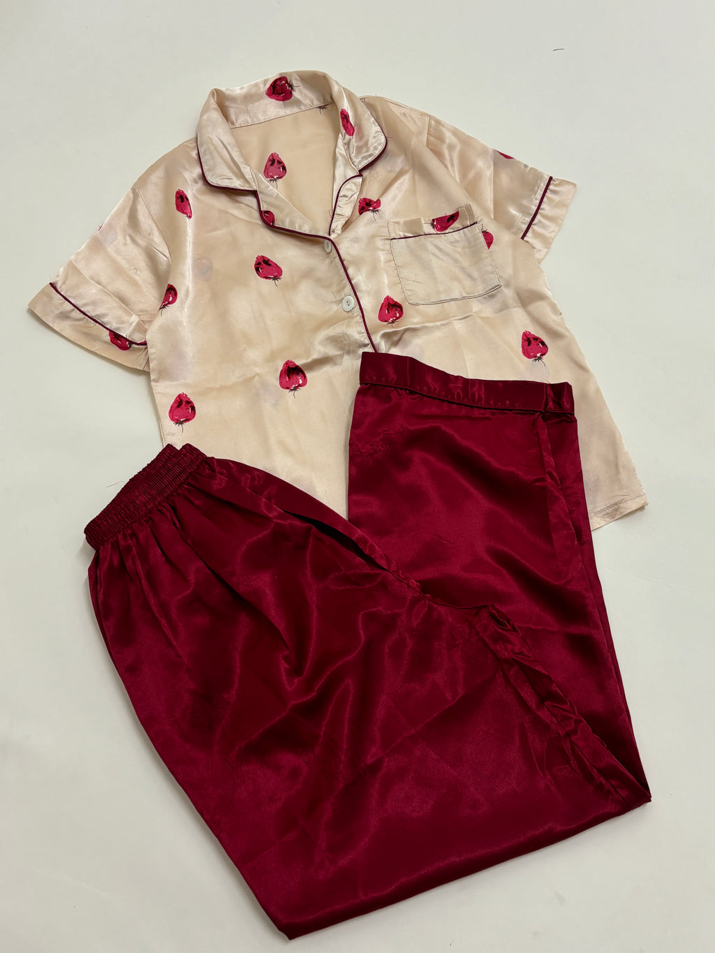 Strawberry pj set