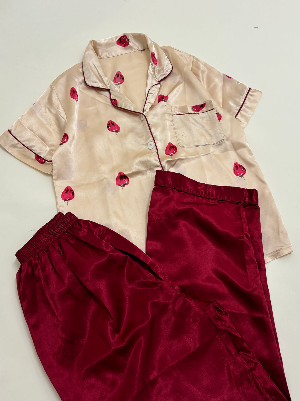 Strawberry pj set