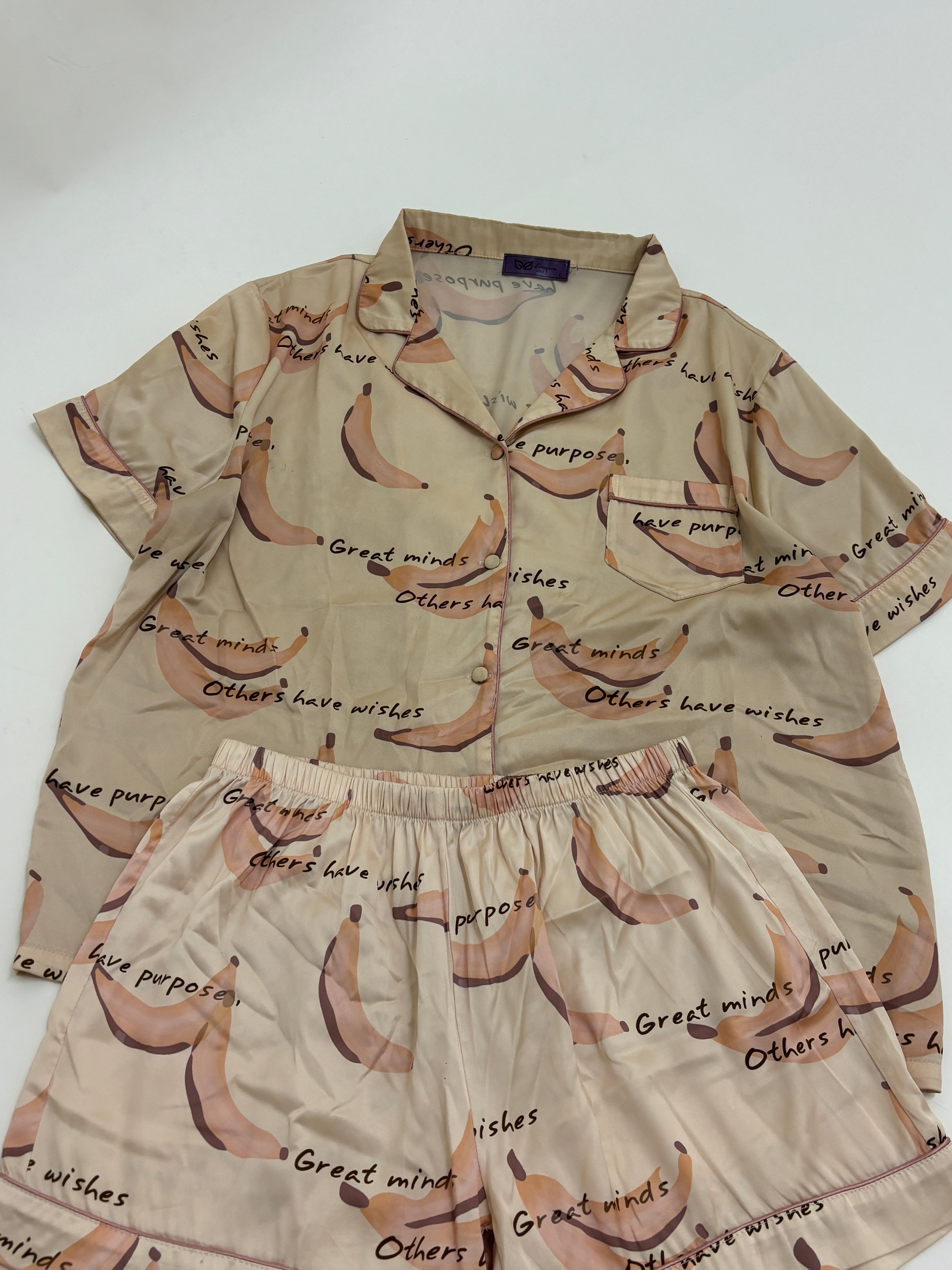 Banana pj set
