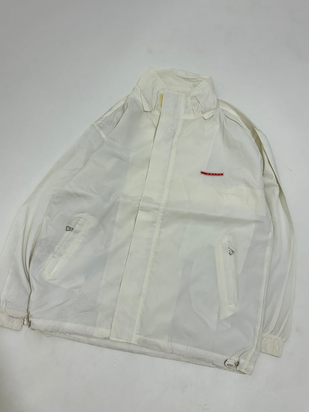 Prada lightweight hooded jacket