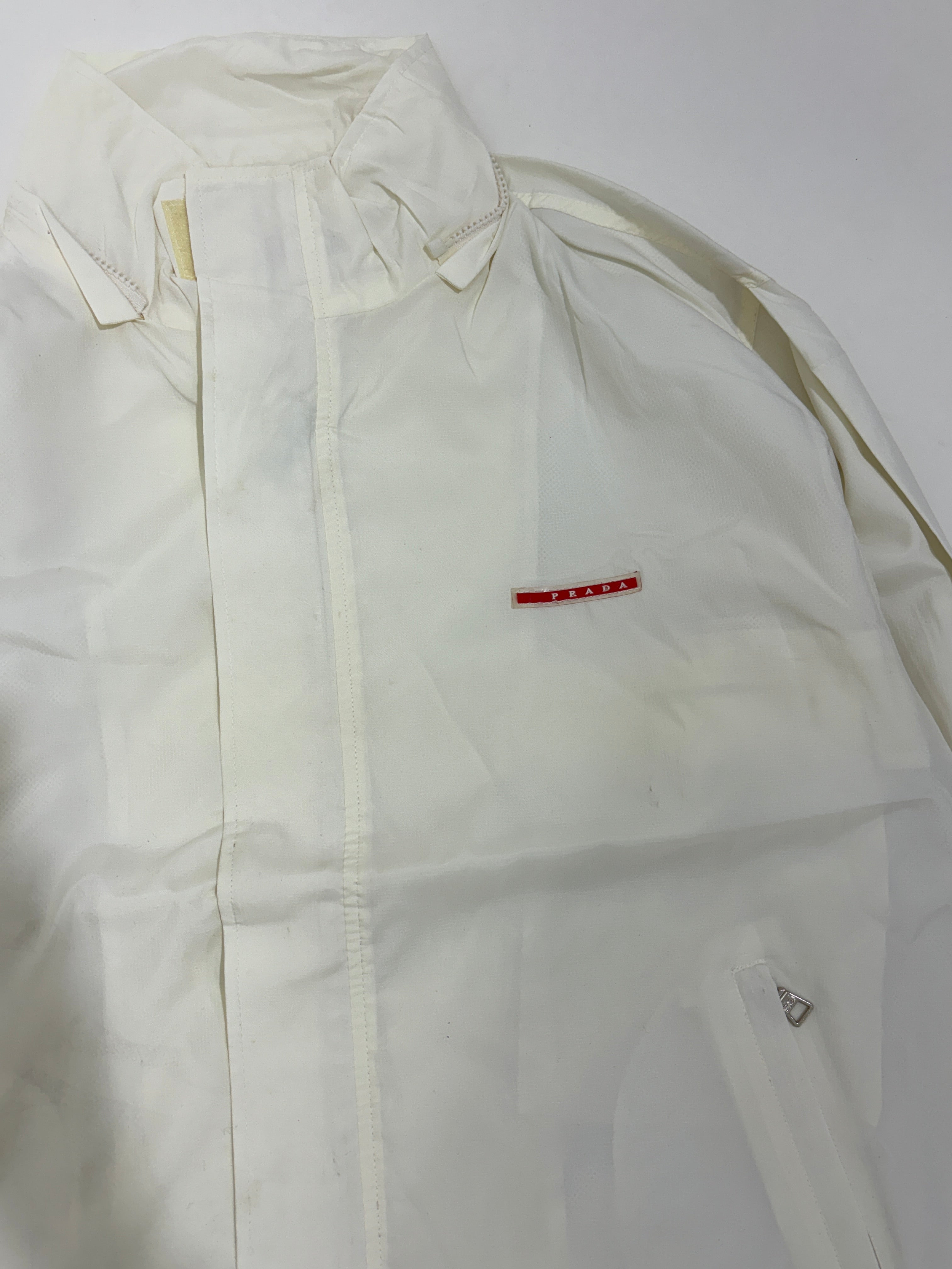 Prada lightweight hooded jacket