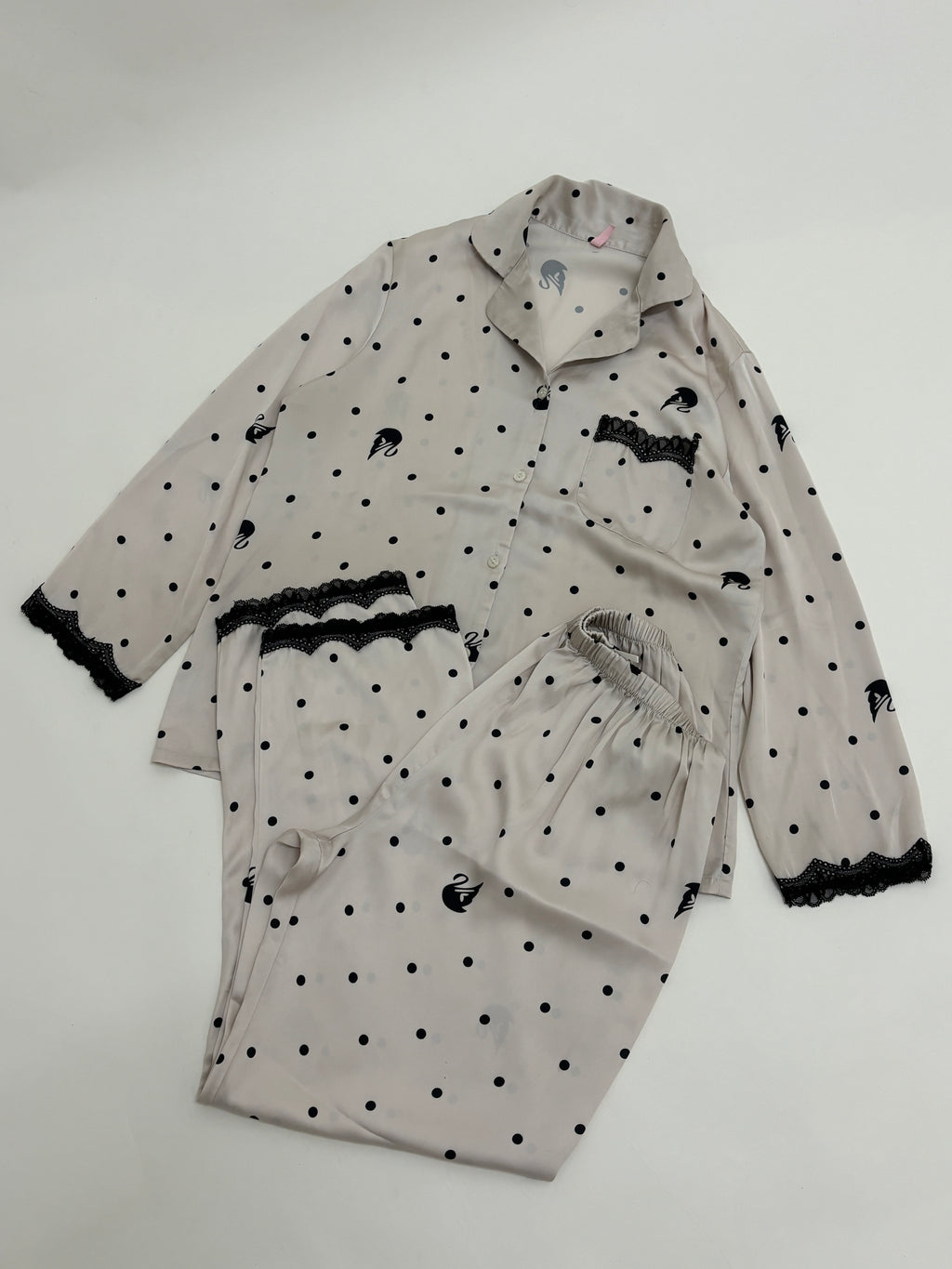 Polkadot lacy pj